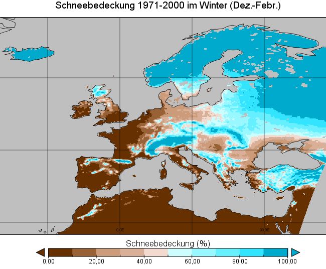 Snow Cover in Winter (19712000) r/europe