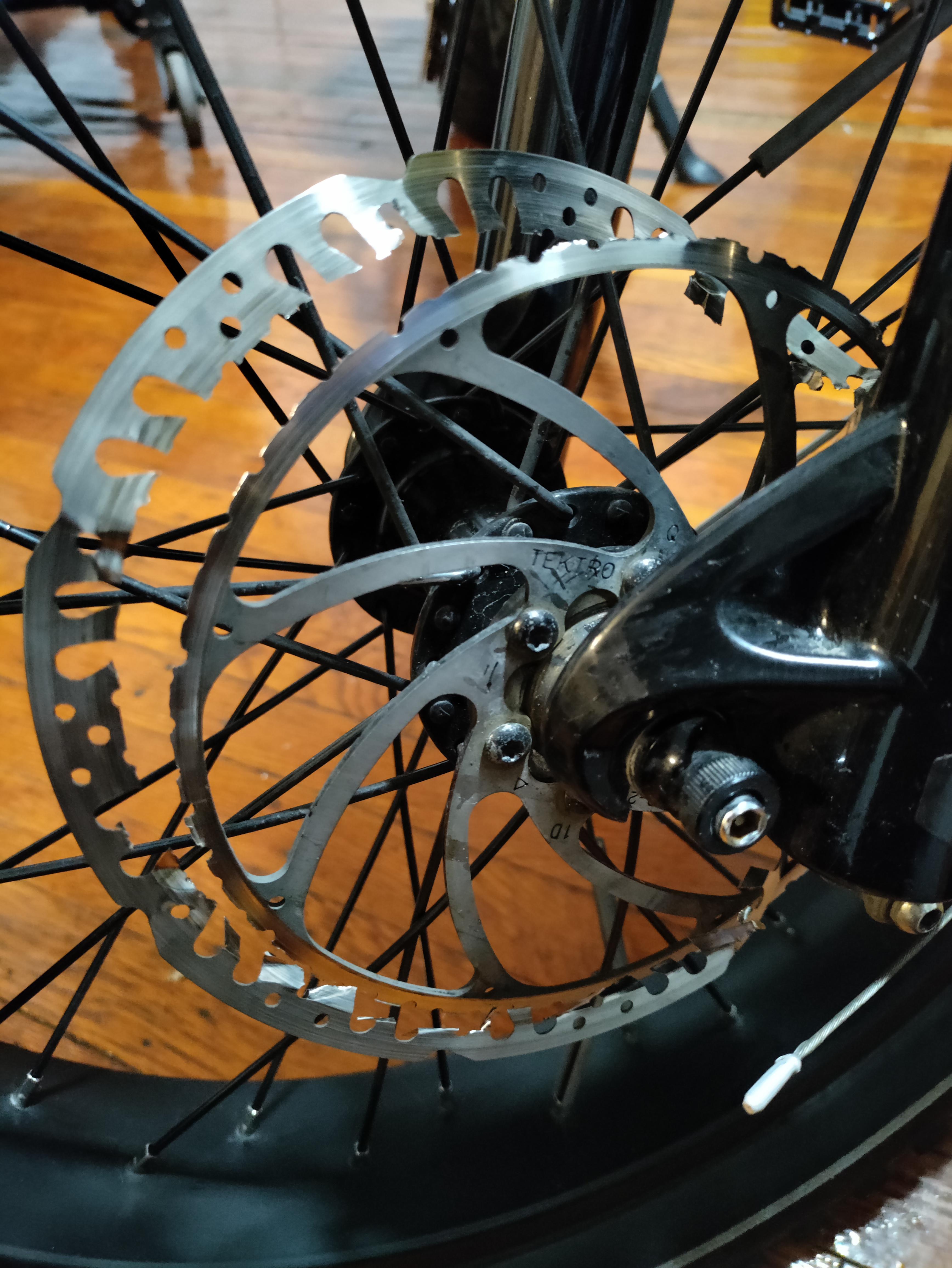 Roadrunner+ disk brake failure r/RadPowerBikes