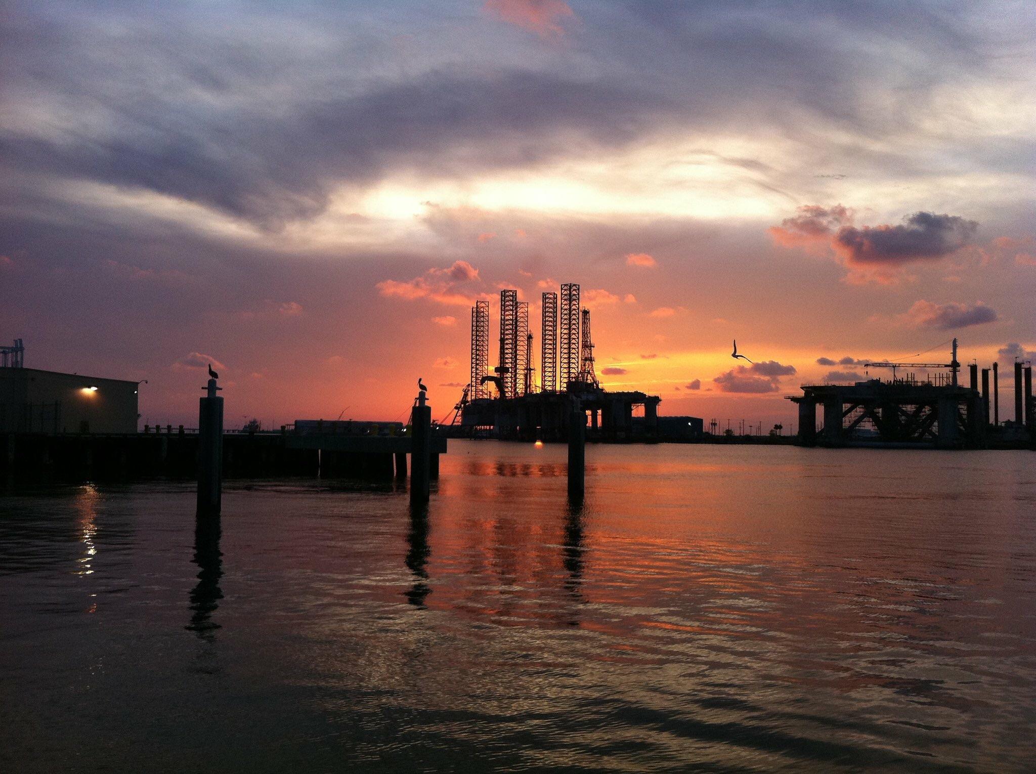 Galveston, TX Sunset r/texas