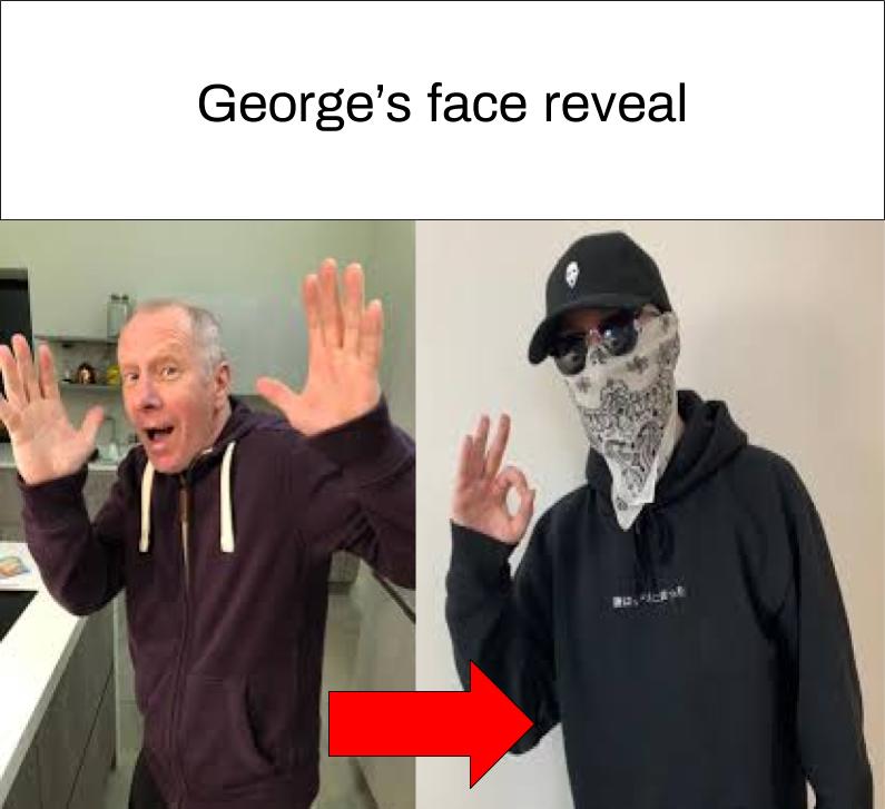 he's hiding something from us.. Memeulous