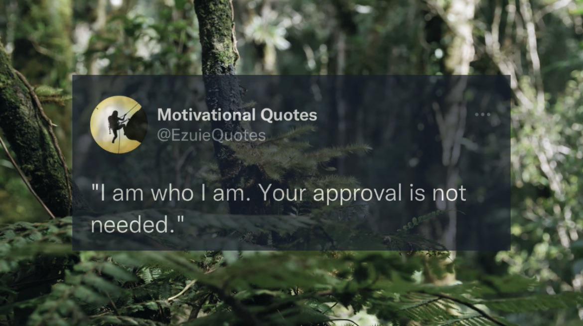 I am who I am! : r/inspiration