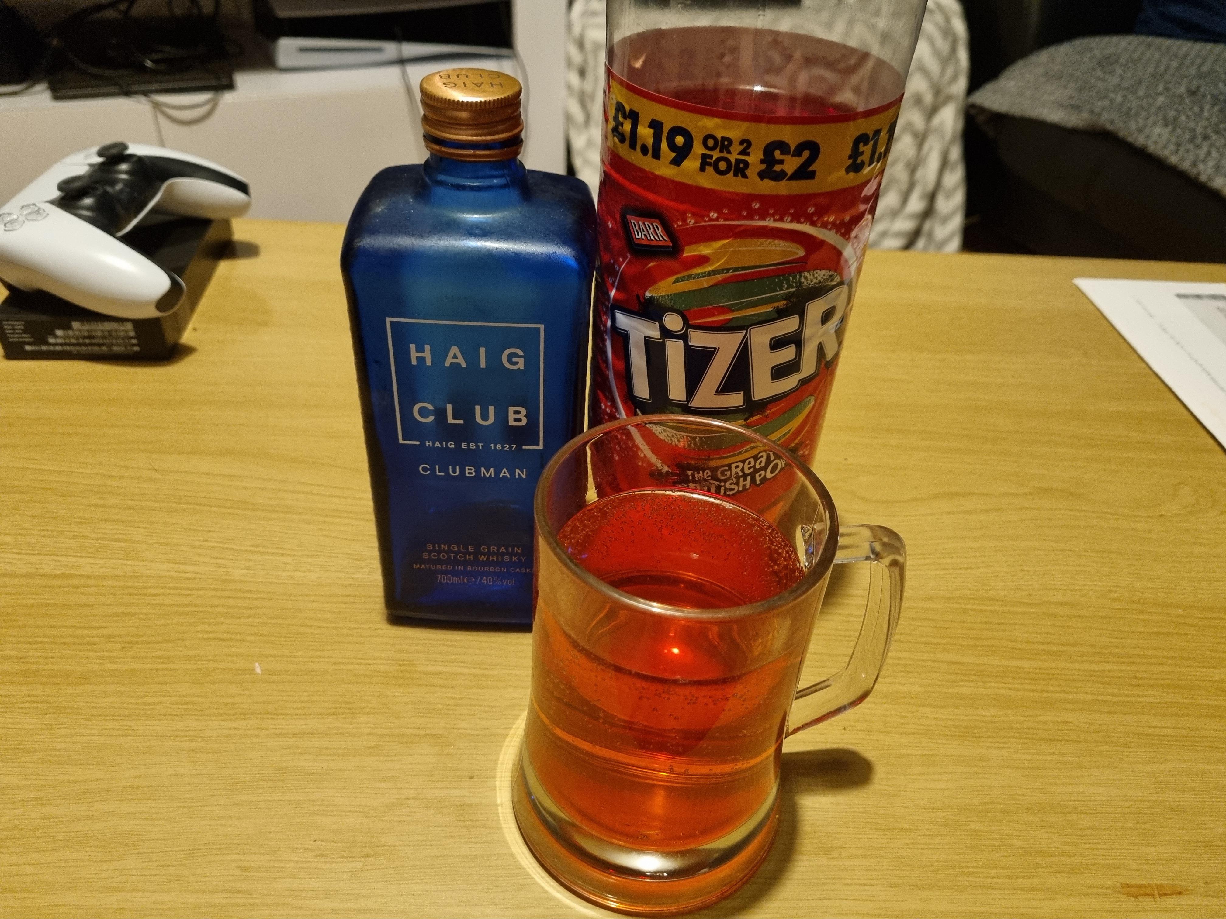 The Only Acceptable Whisky Mixer r/shittyfoodporn