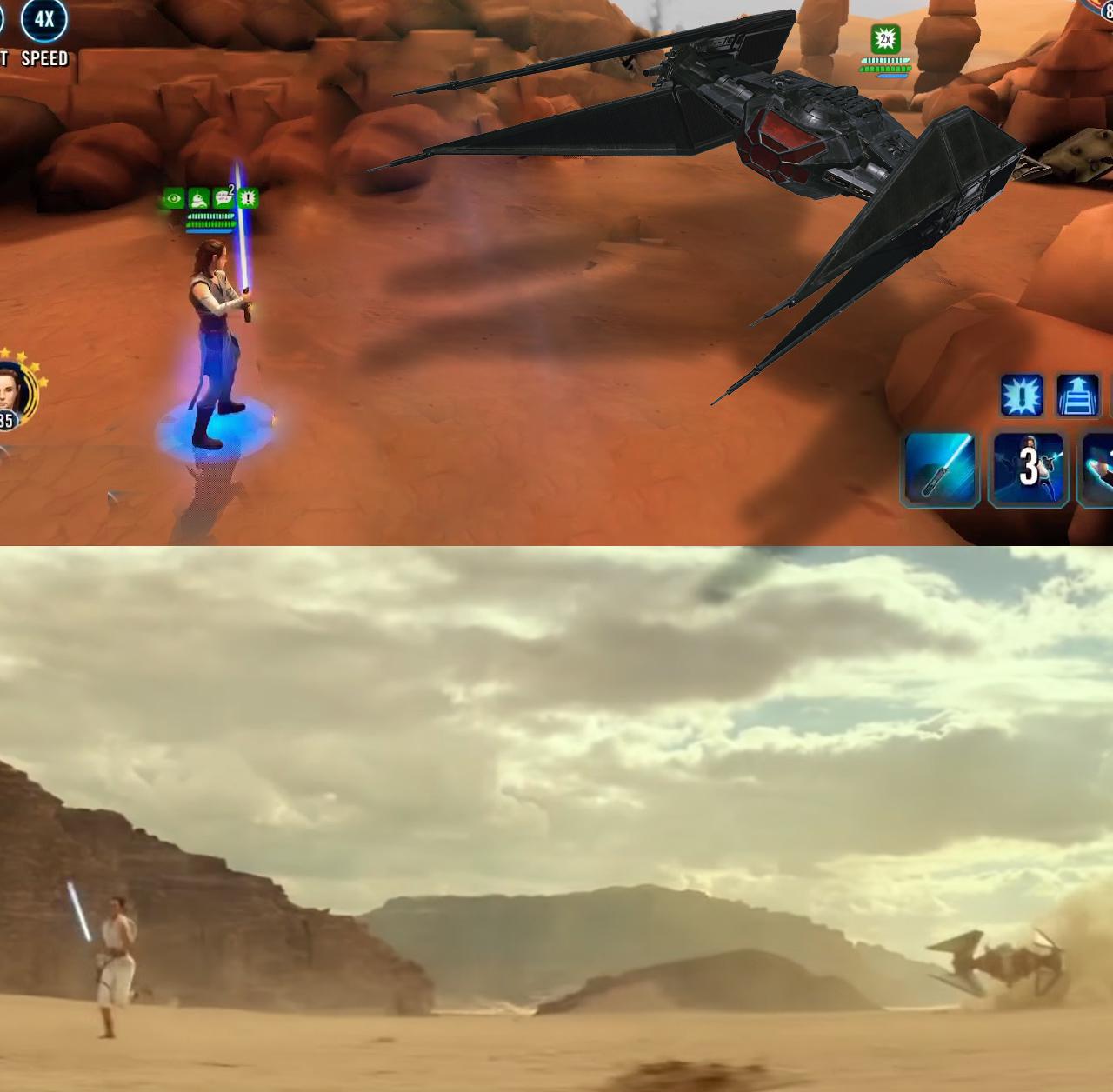 Round 3 of the galactic legend Rey event r/SWGalaxyOfHeroes