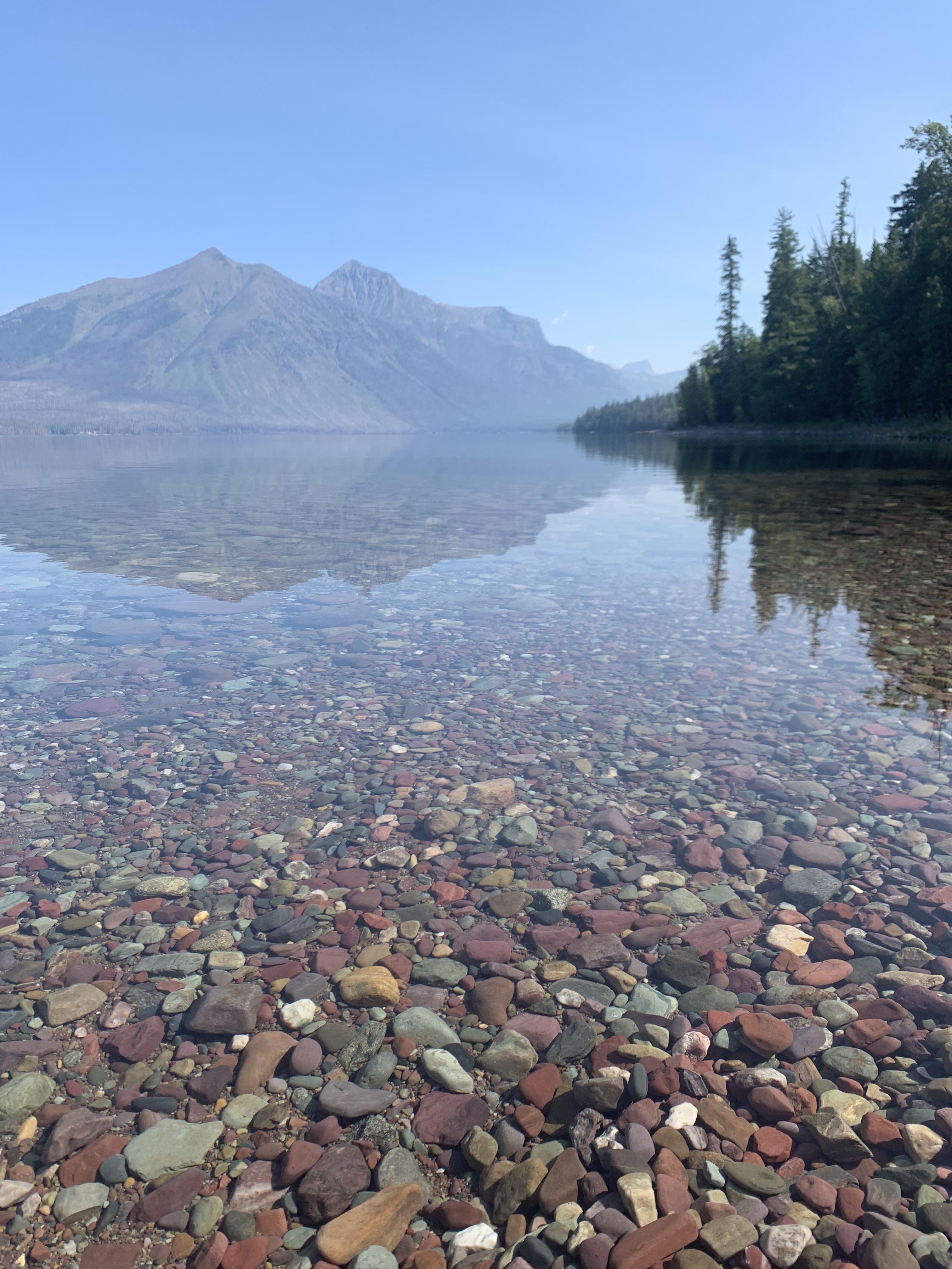 Lake McDonald in Glacier National Park is one of the best in North
