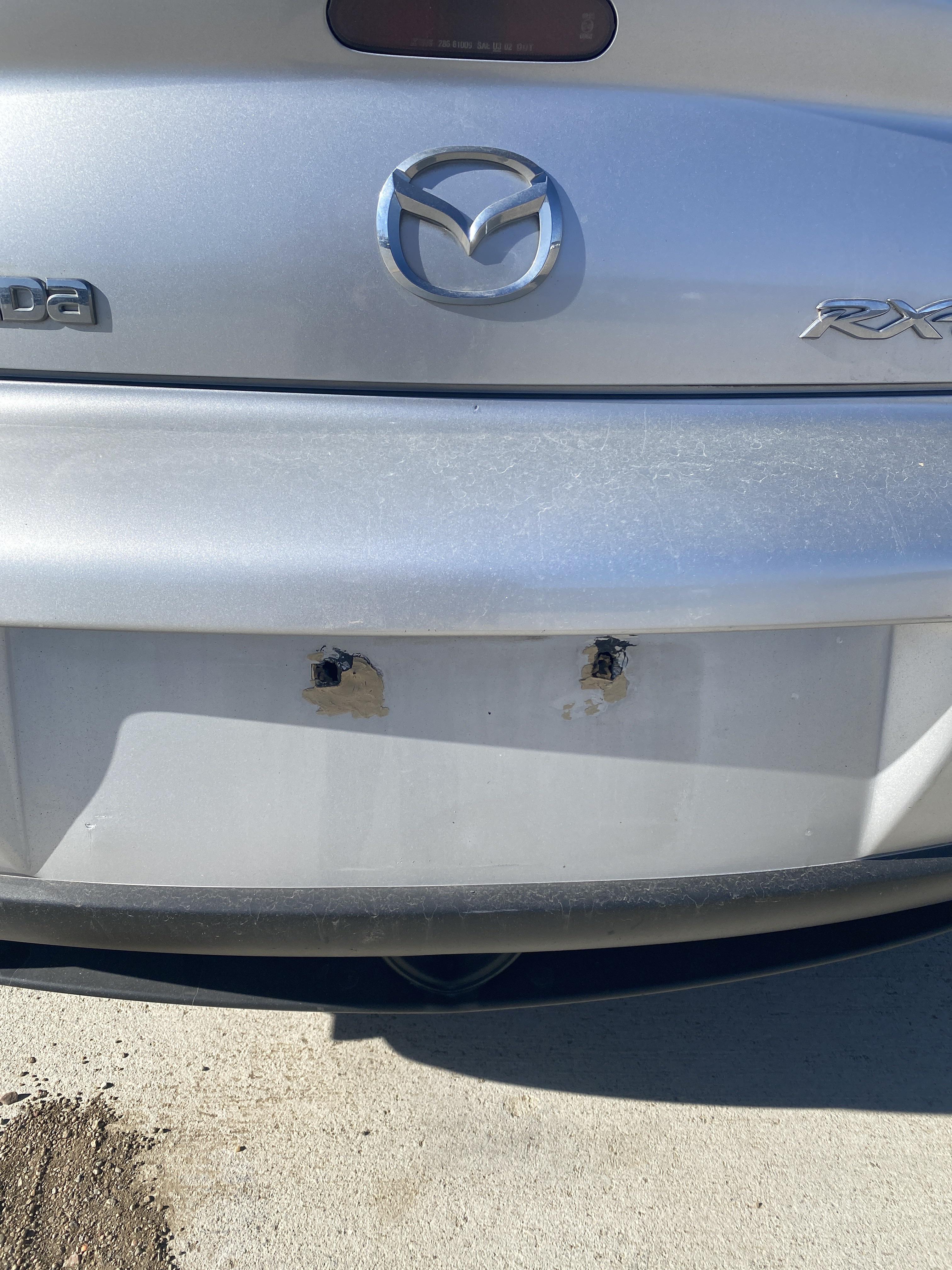 Where do I put my license plate? I had to get new plates because my