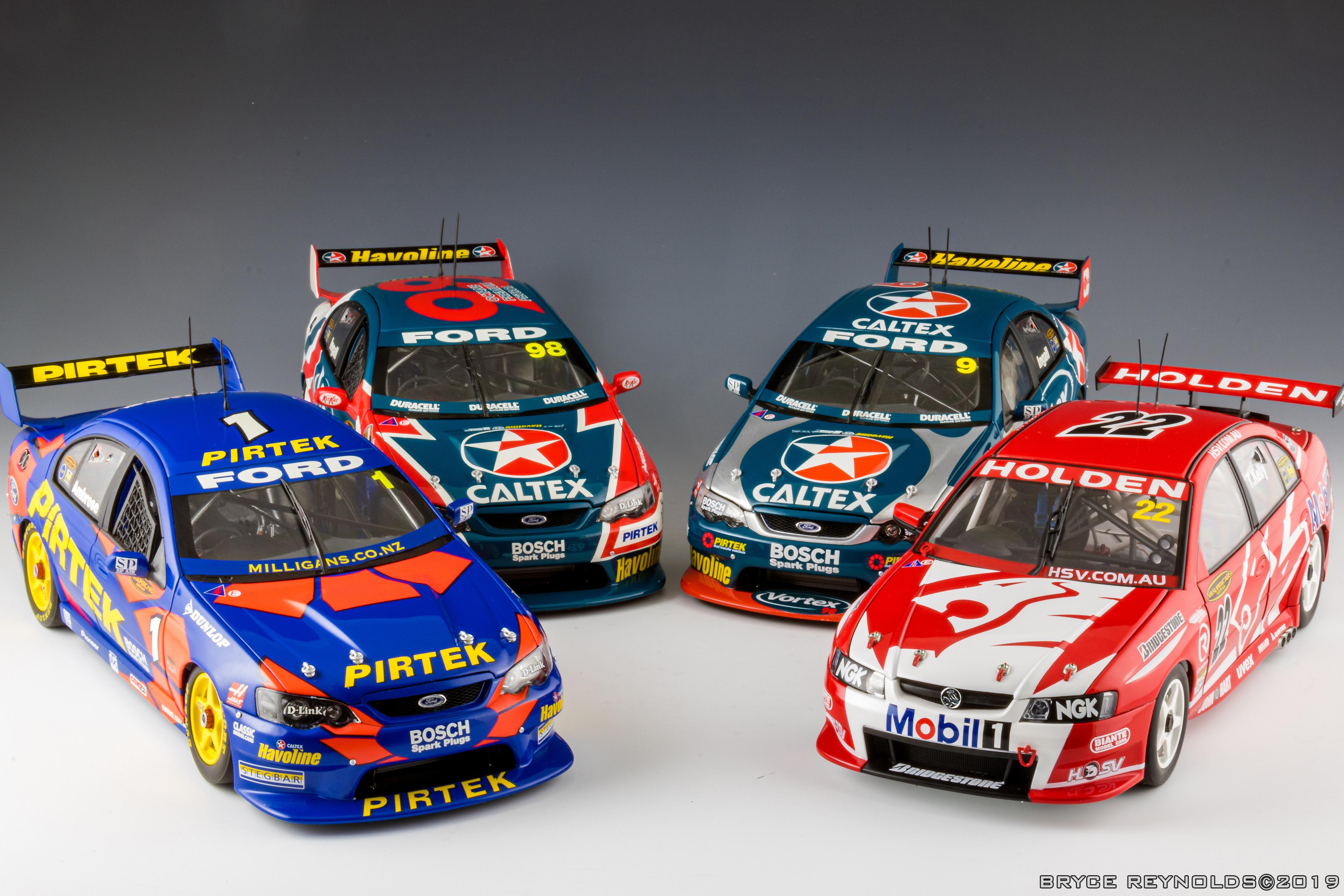 Small V8 Supercars Collection [118] [Collection] [OC] r/Diecast