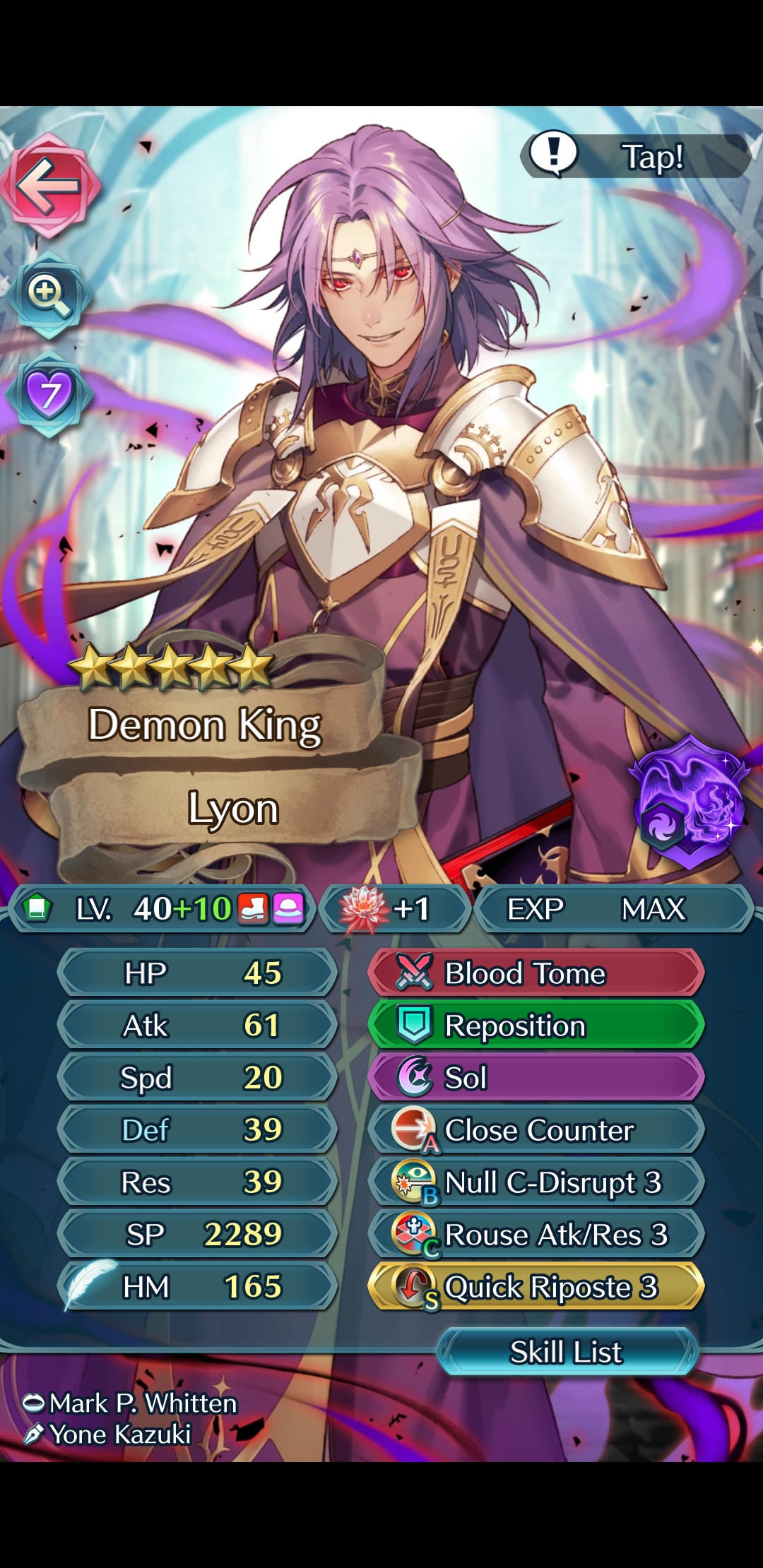 Fire Emblem Heroes Young Lyon Fire Emblem Strory