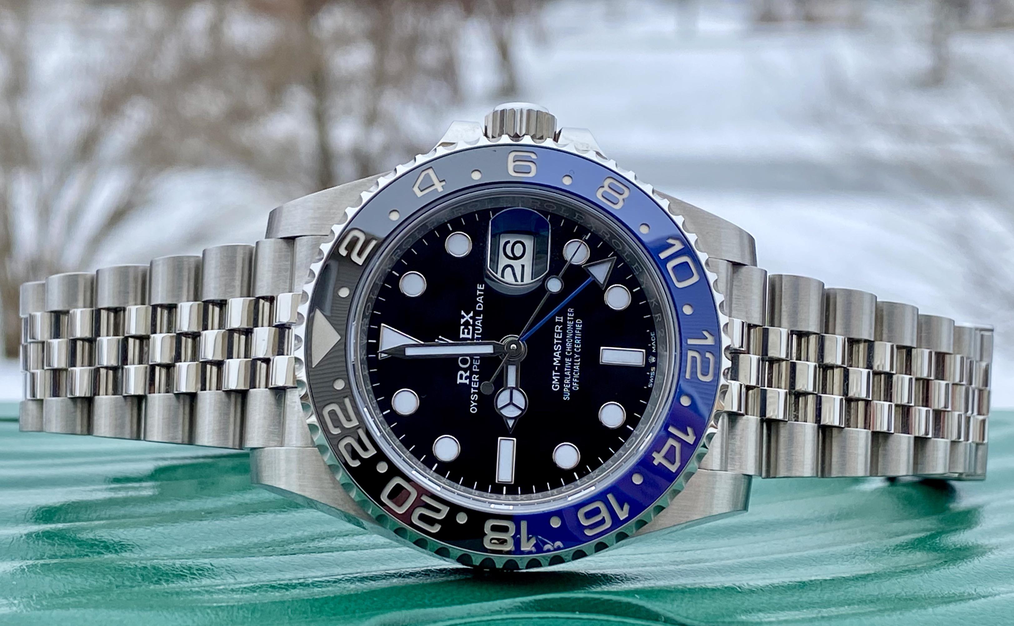 [WTS] Rolex Batman / Batgirl 126710BLNR. New model on Jubilee. Full Set