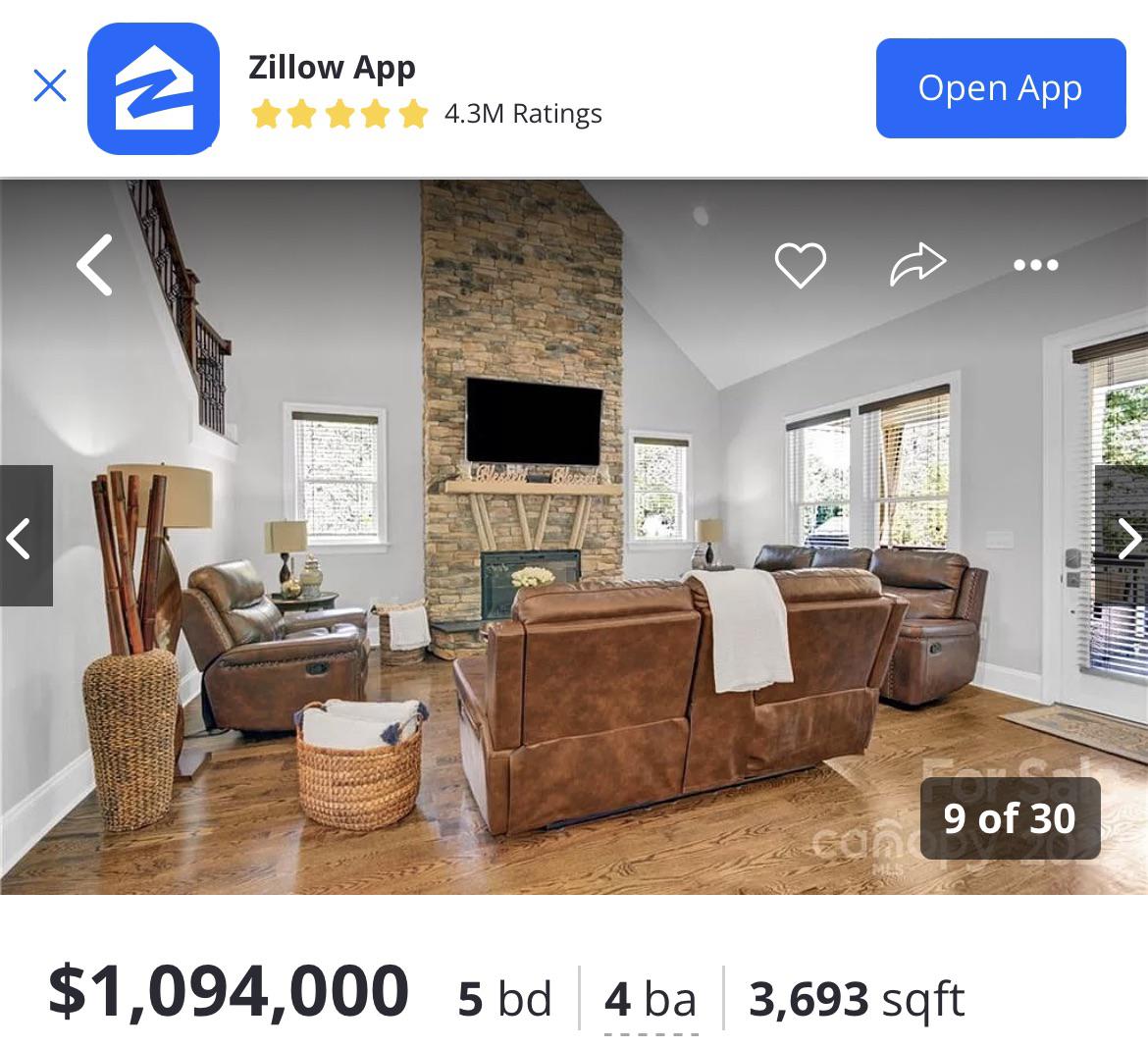 For 1M you can have your TV on the second level of the house r/TVTooHigh