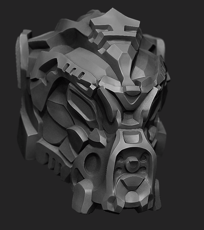 First real attempt at Hard Surface Sculpting. Looking to