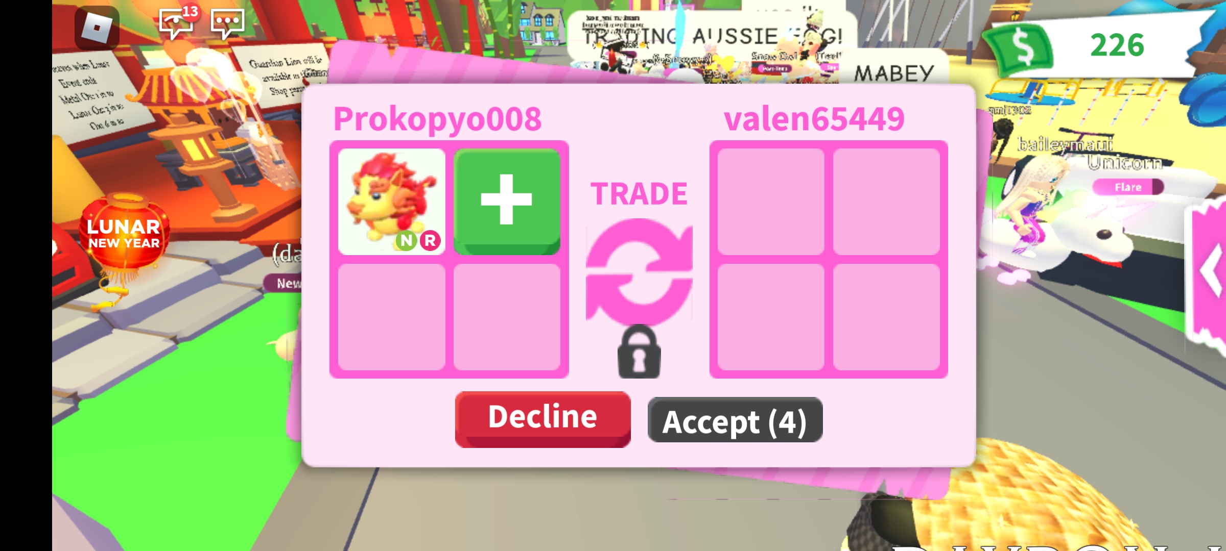 FOR TRADE ILL PICK BEST OFFER AND OVERPAY r/AdoptMeTradingRoblox