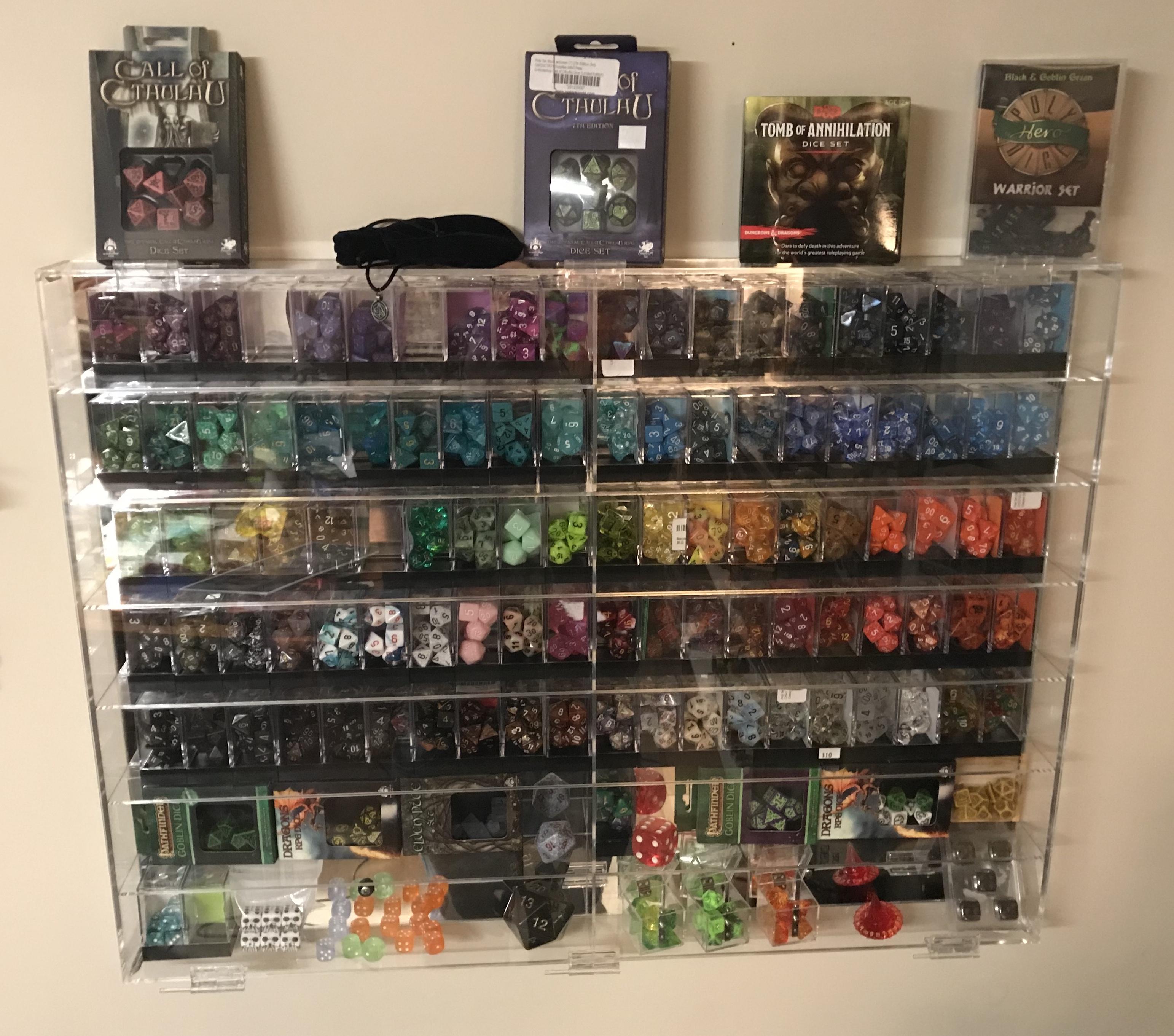 Finally Got a Custom Display Case for the Dice Collection r/DicePorn
