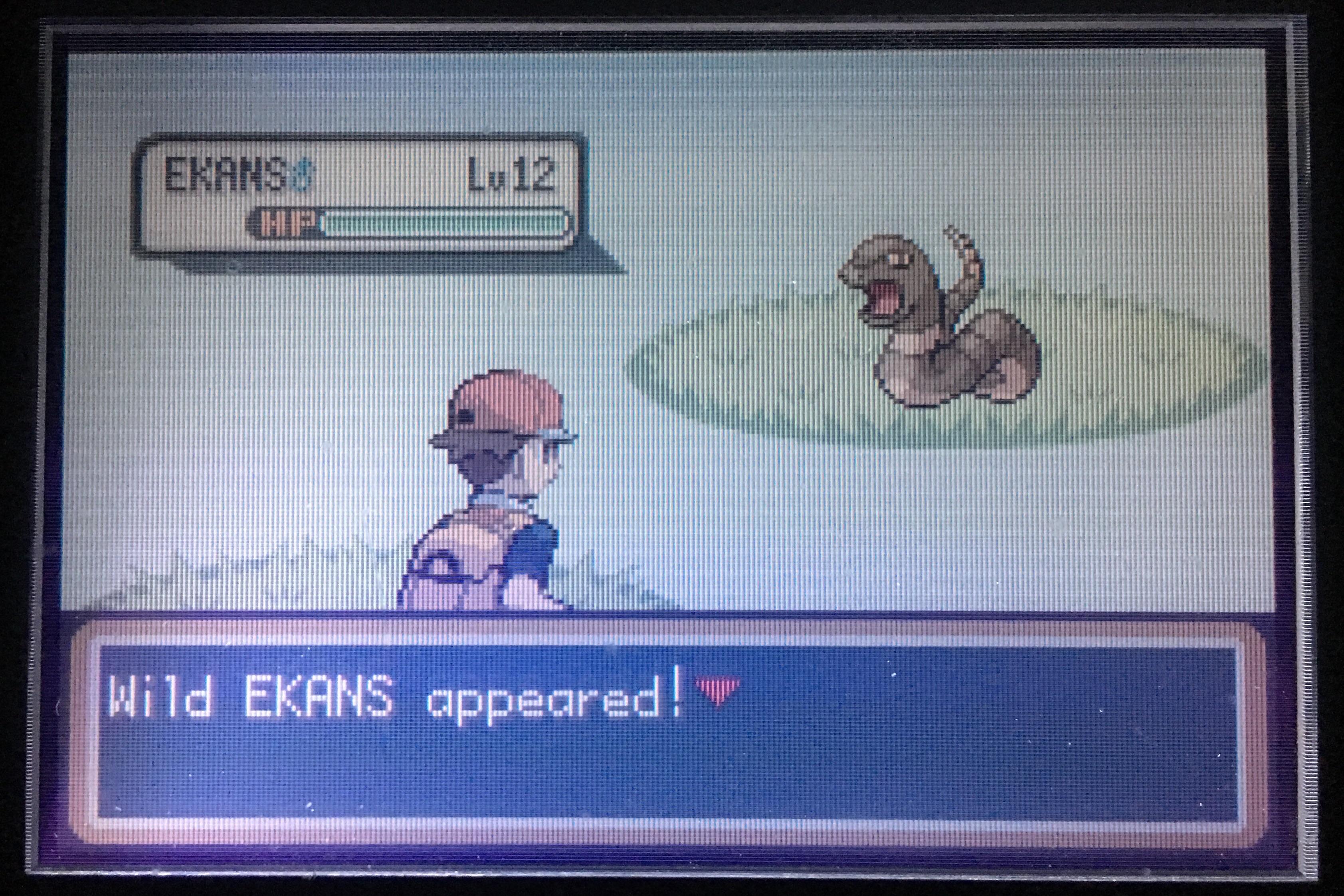[3] Shiny Ekans in Fire Red after only 2,895 REs! I grew