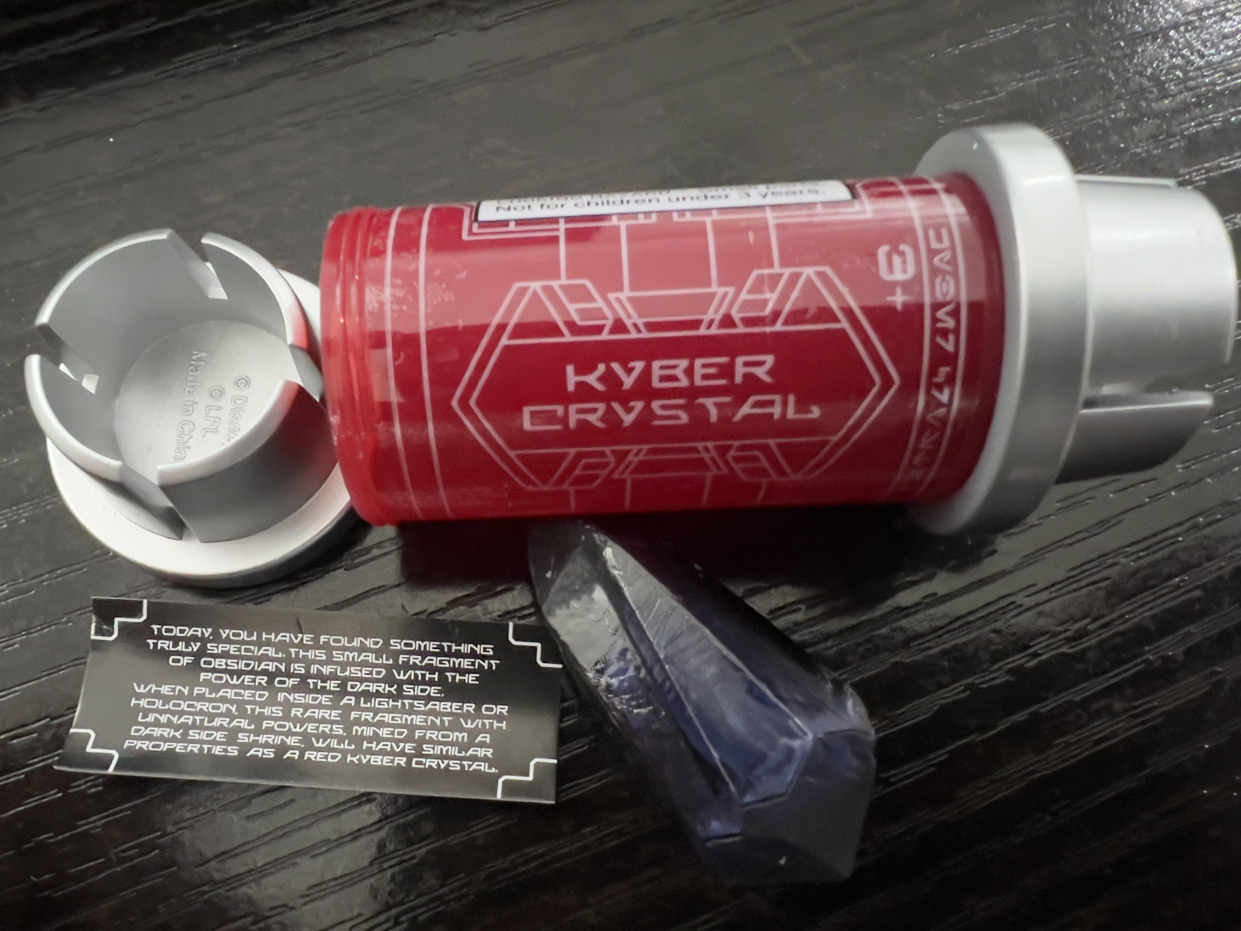GOT A BLACK KYBER CRYSTAL!!! r/GalaxysEdge