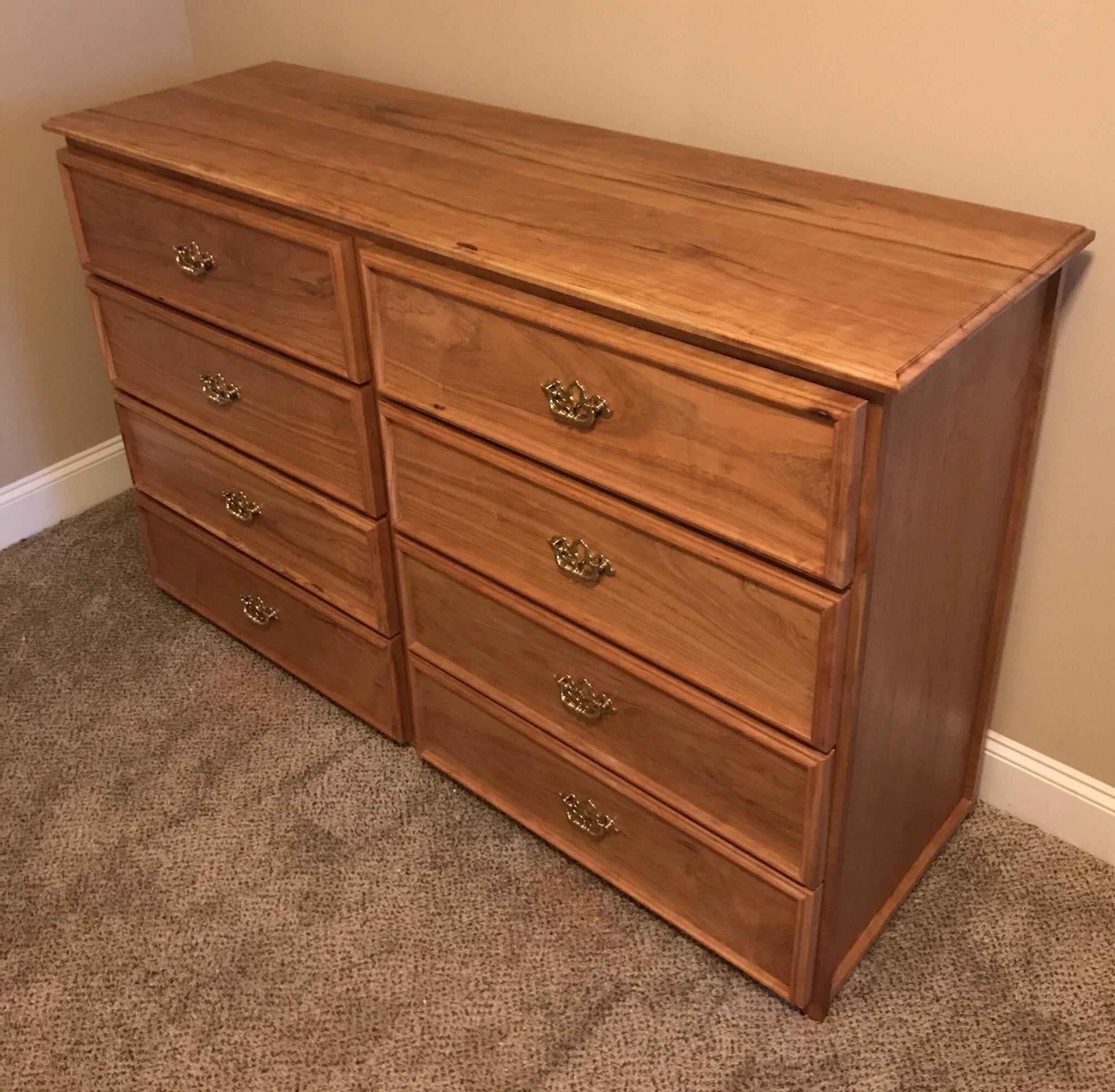 Double Wide Cherry Dresser for My First Baby r/woodworking