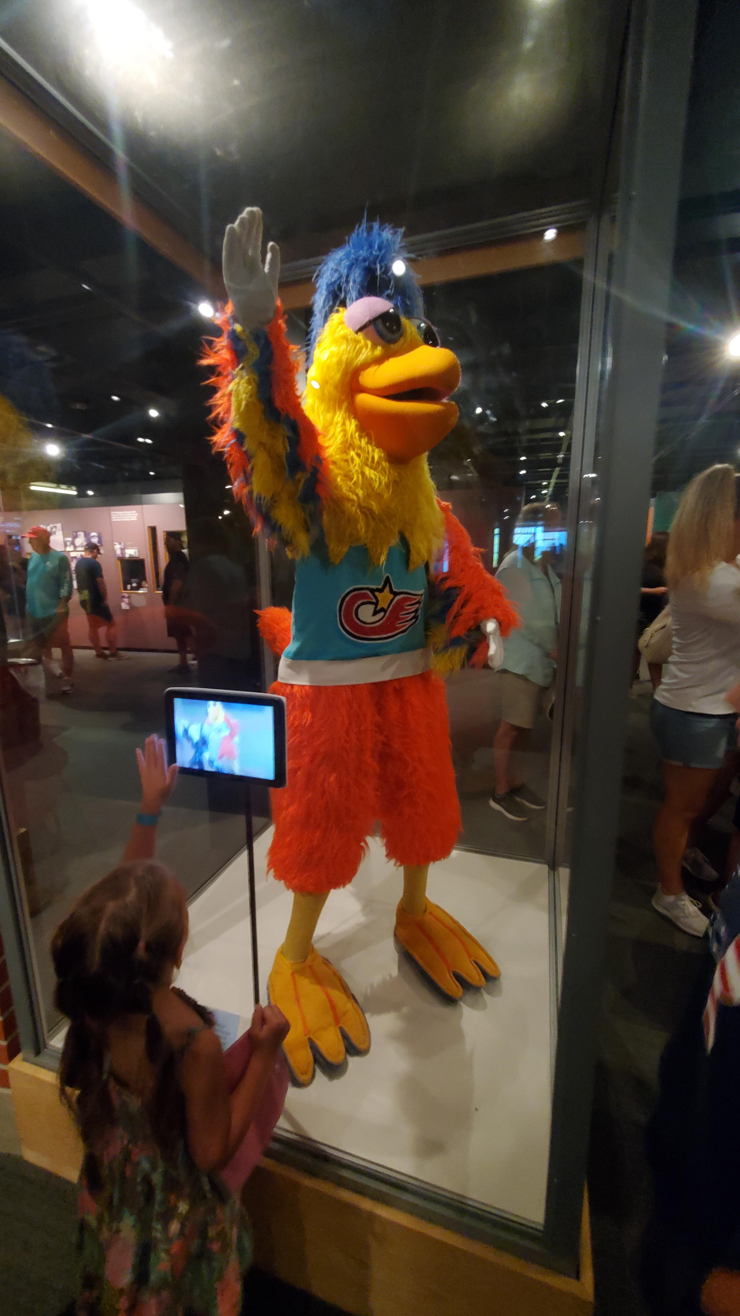 Strangely, there was a statue of Alex Rodriguez at the Baseball Hall of