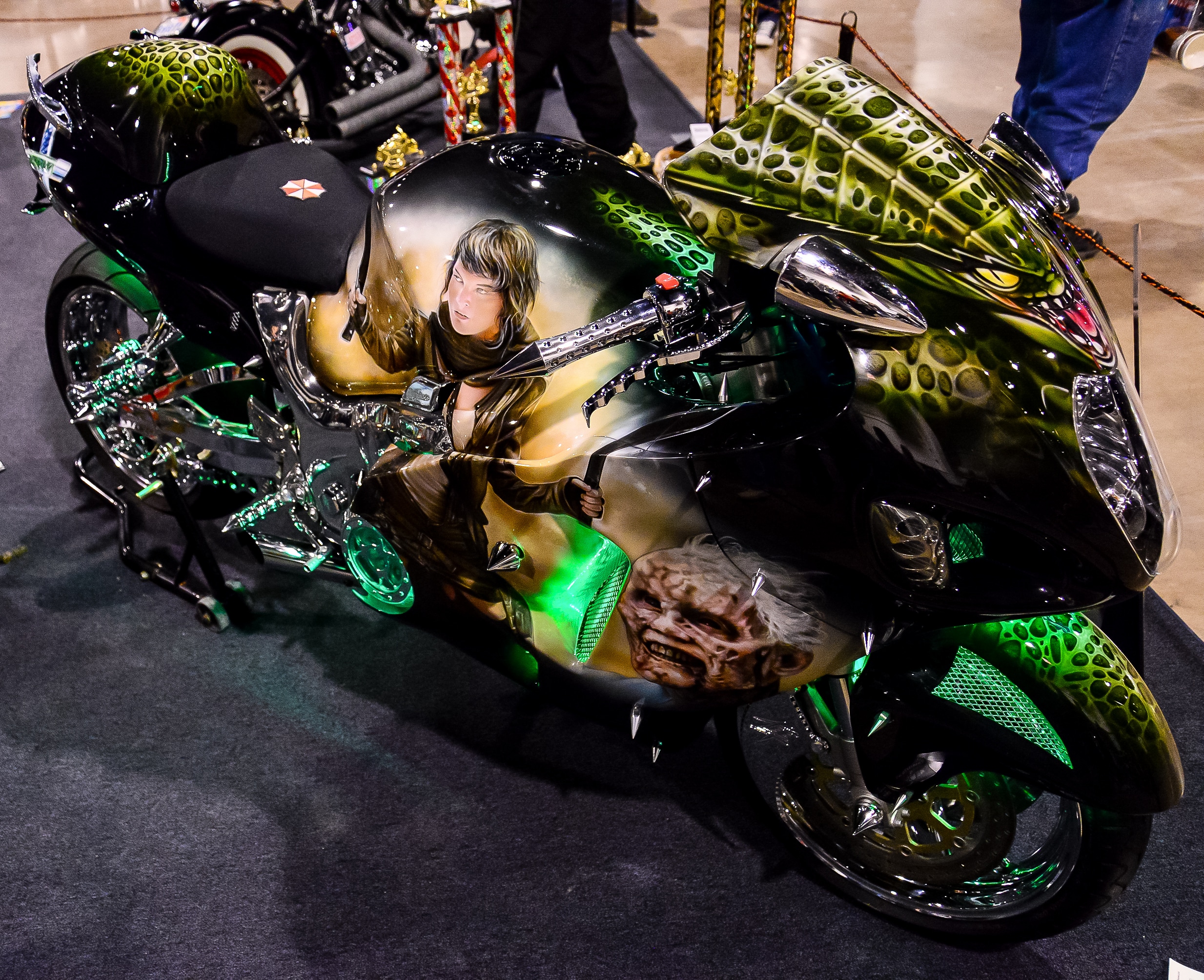 North American International Motorcycle Show custom sport bike r