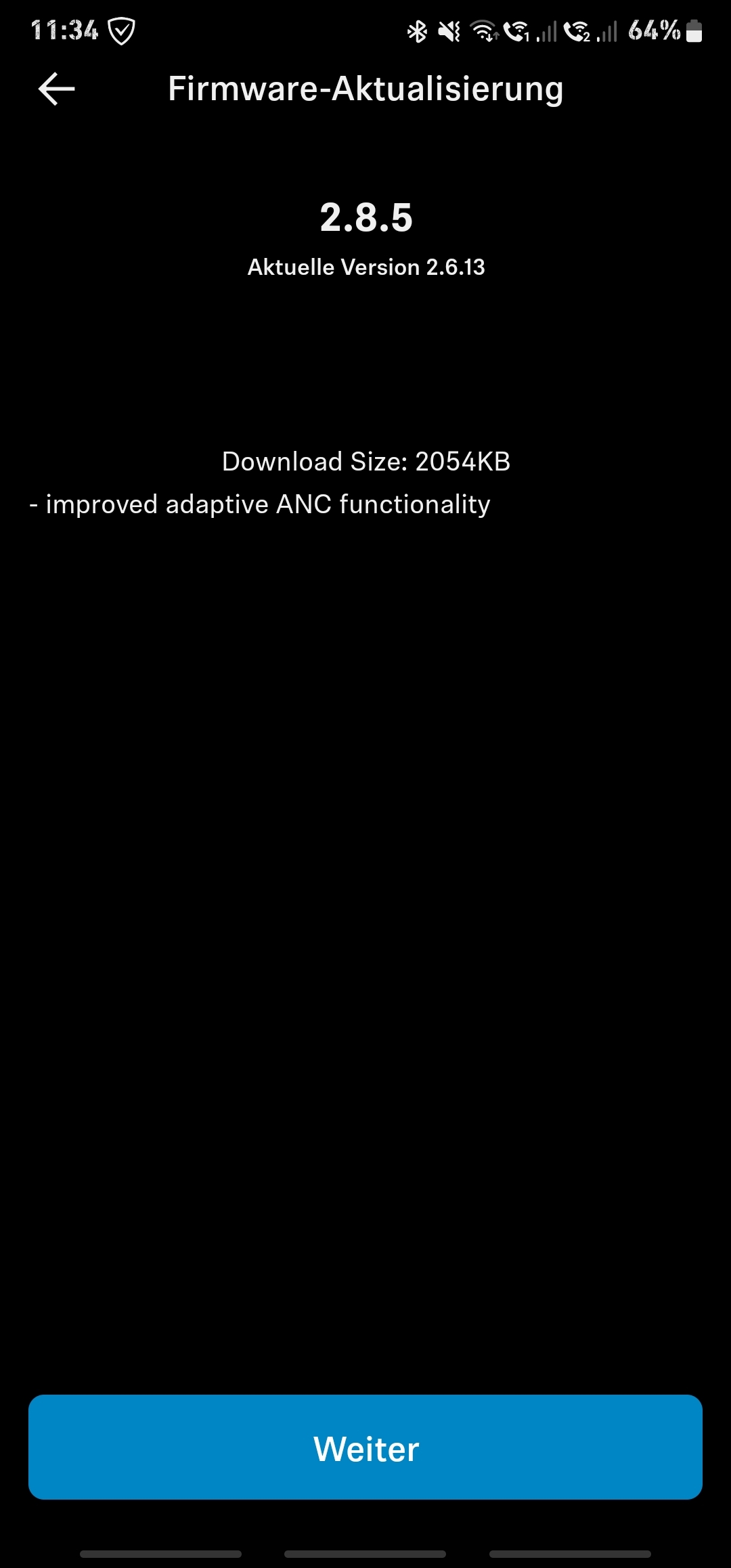Momentum 4 new firmware 2.8.5 available : r/sennheiser