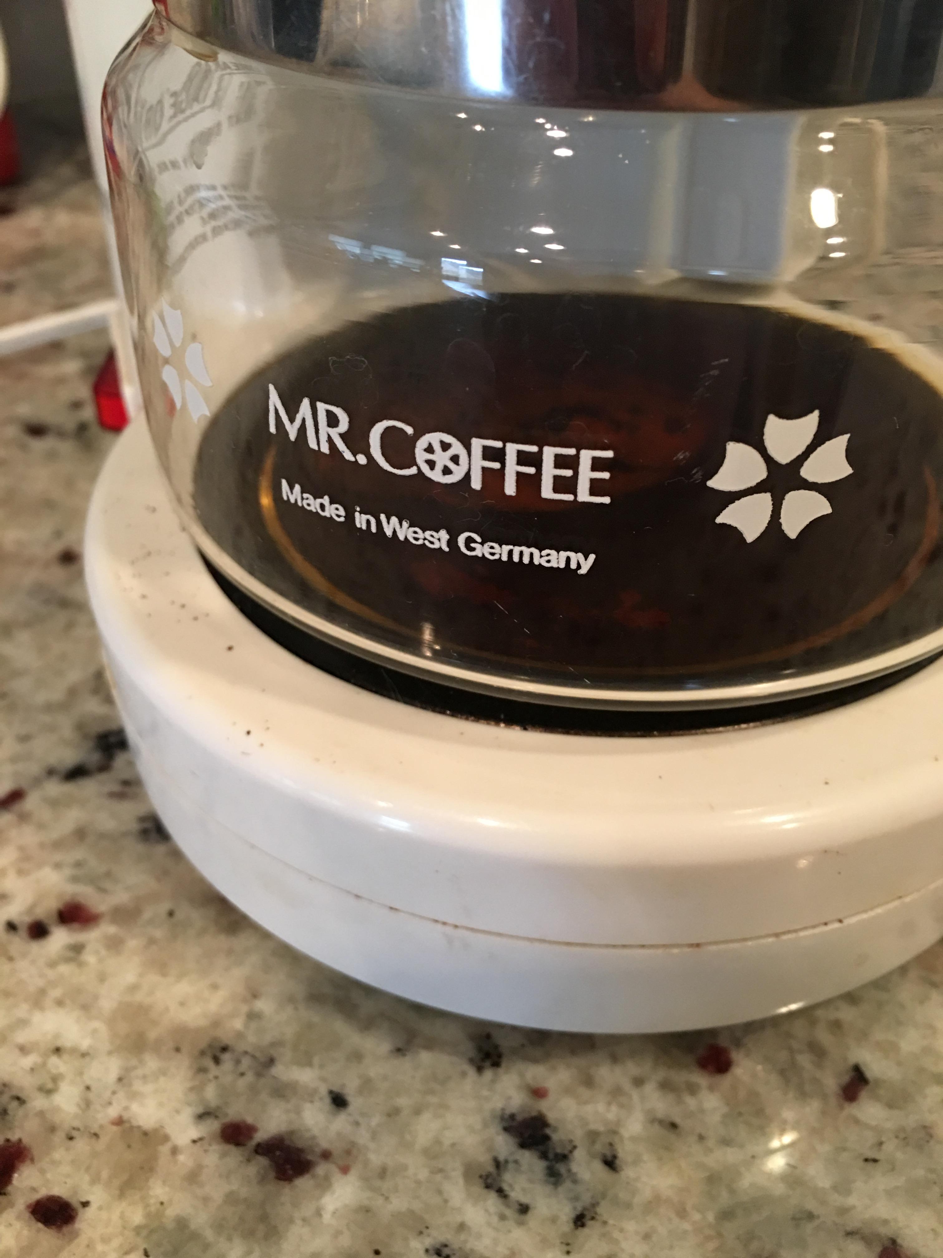 My parents coffee machine was made in West Germany r/mildlyinteresting