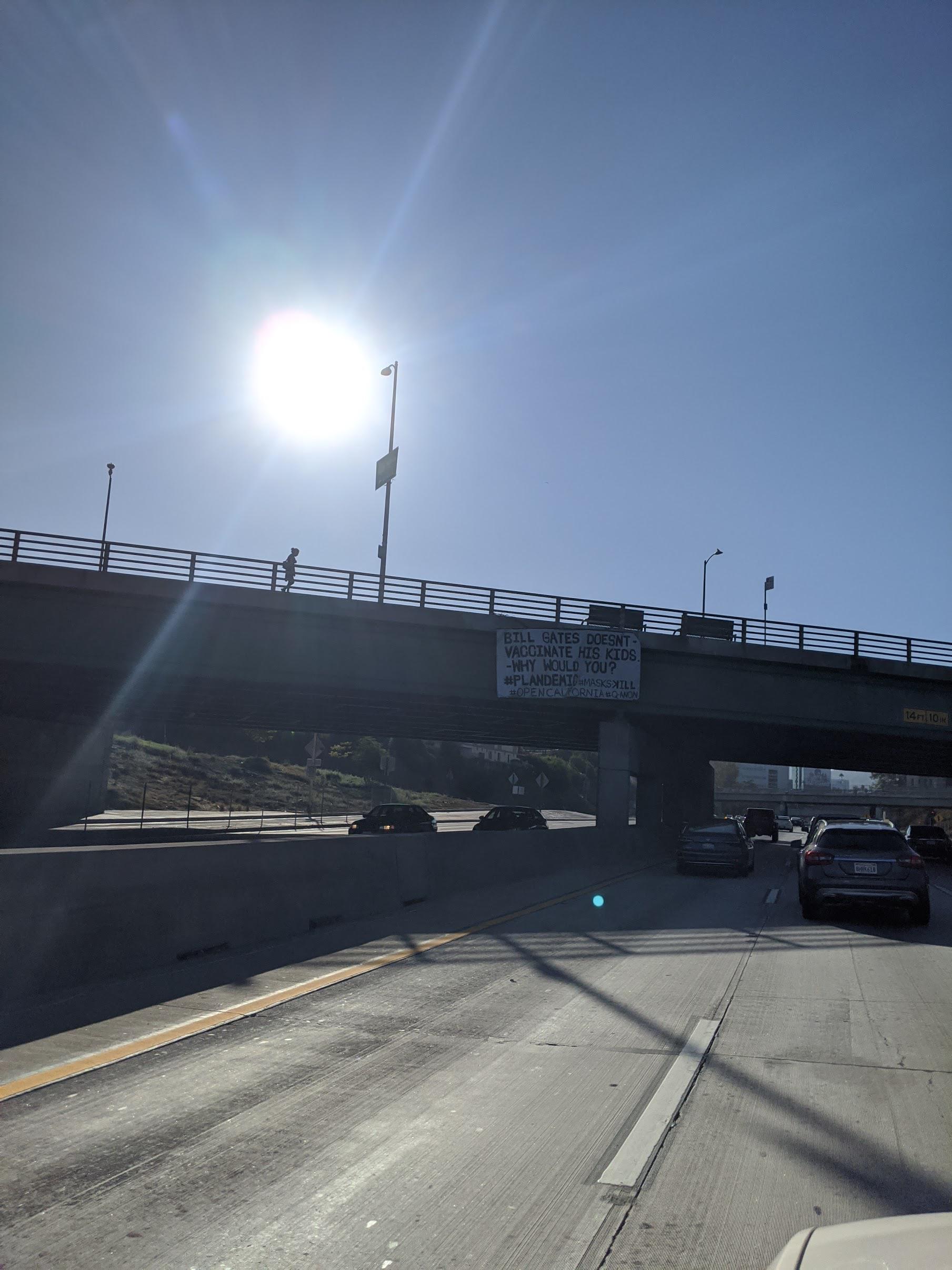 On the 101 north right now, this was the reason for the traffic r/LosAngeles