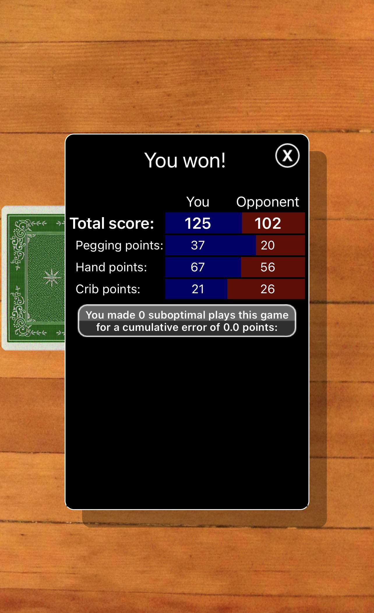 I’ve seen a lot of perfect game posts recently. Just played one myself