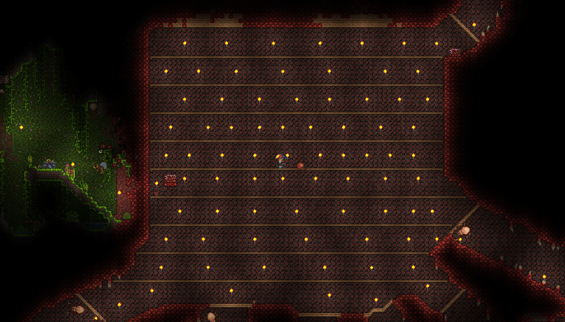 Almost made a good arena but then the stupid demon altar