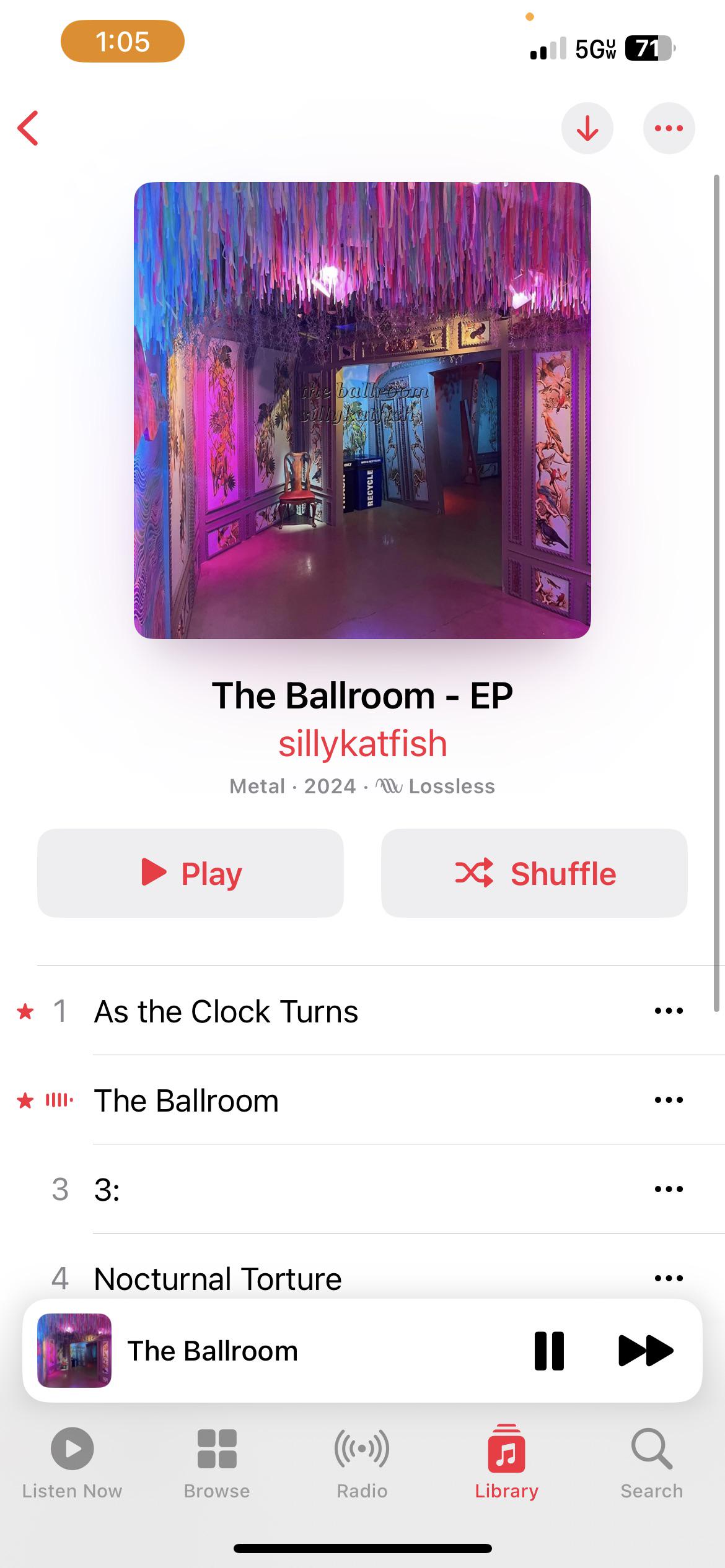 I released a full EP that was made almost entirely on garageband! r