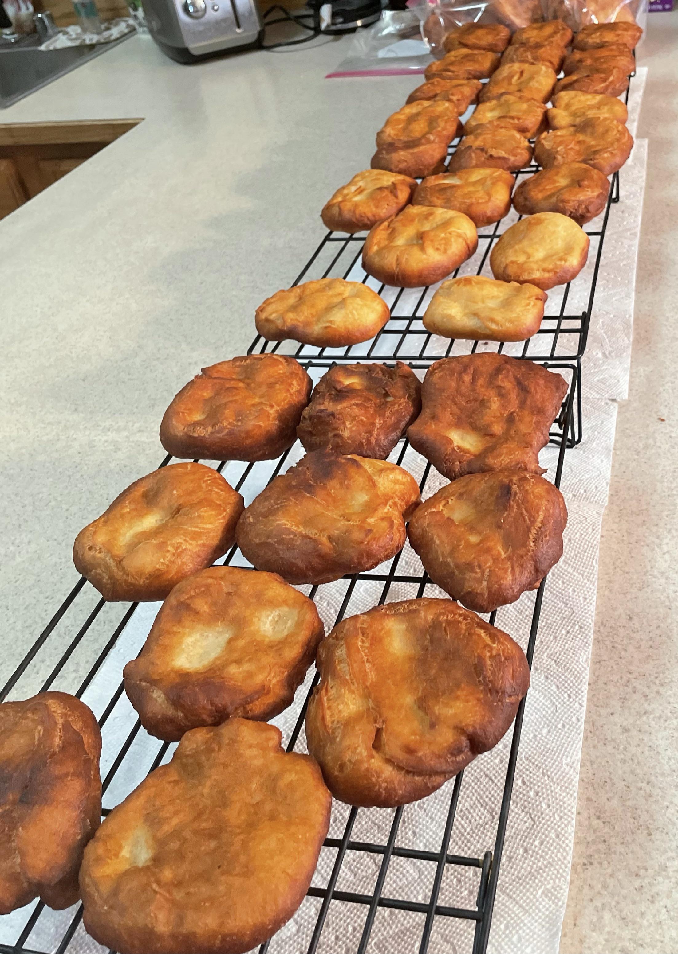 Stress baking, I made a whole bunch of fry bread. r/alaska