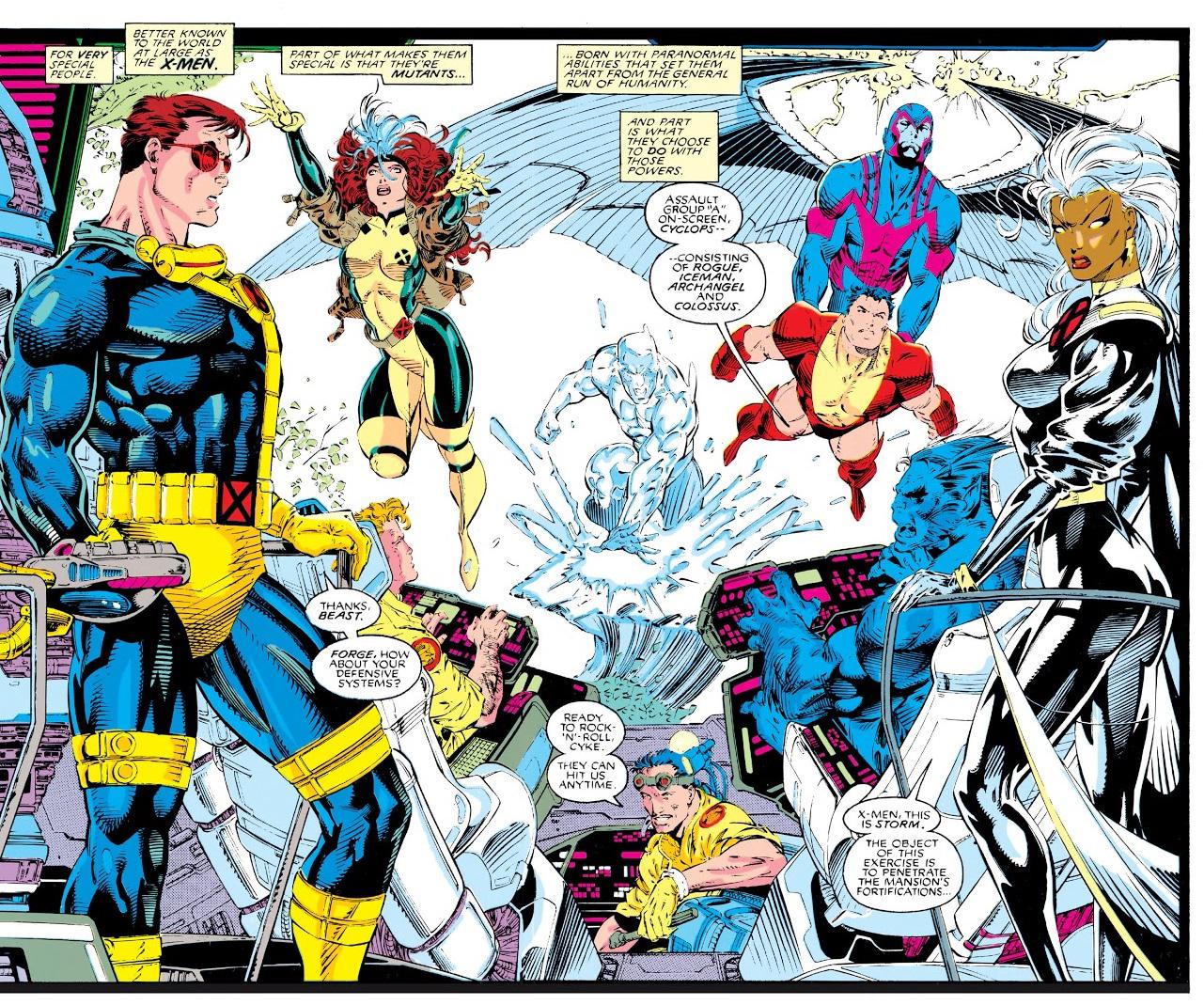 A Daily XMen panel in chronological order. This one from XMen (second