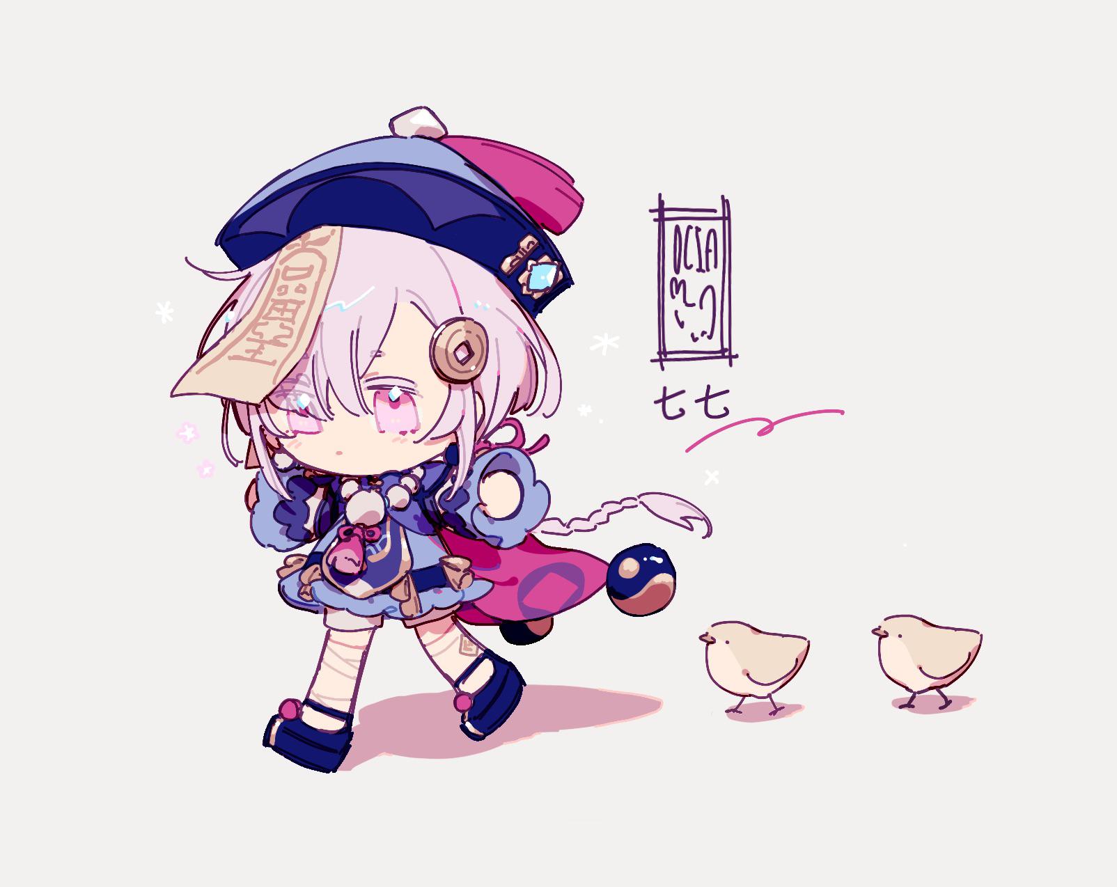 small qiqi cuz qiqi good r/Genshin_Impact