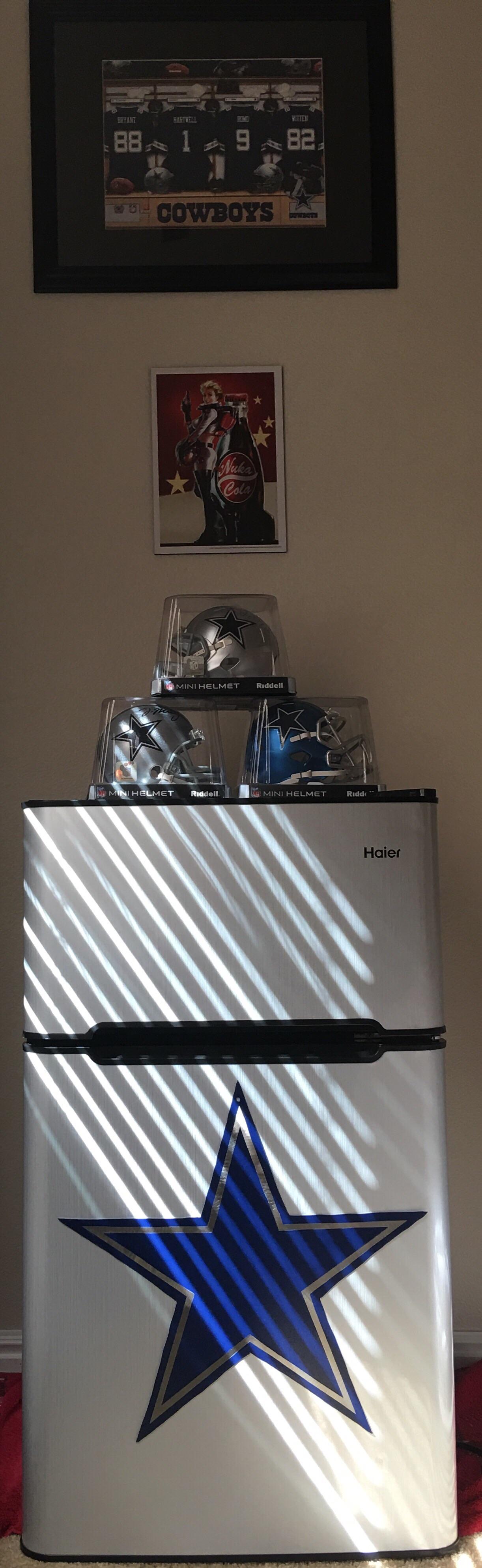 Figured this subreddit would enjoy this mini fridge I customized r