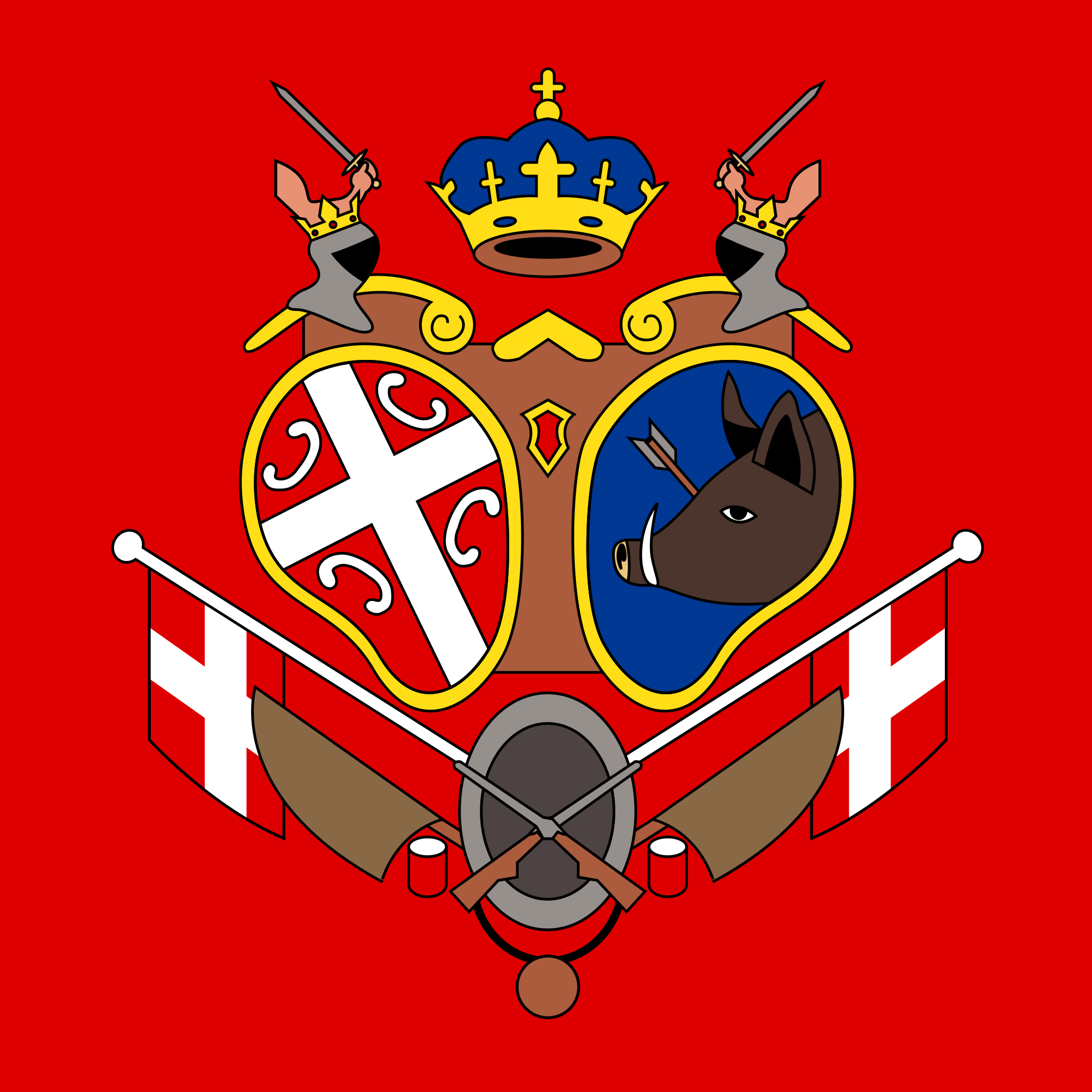 Serbian Revolutionary Flag. (18041813) r/vexillology