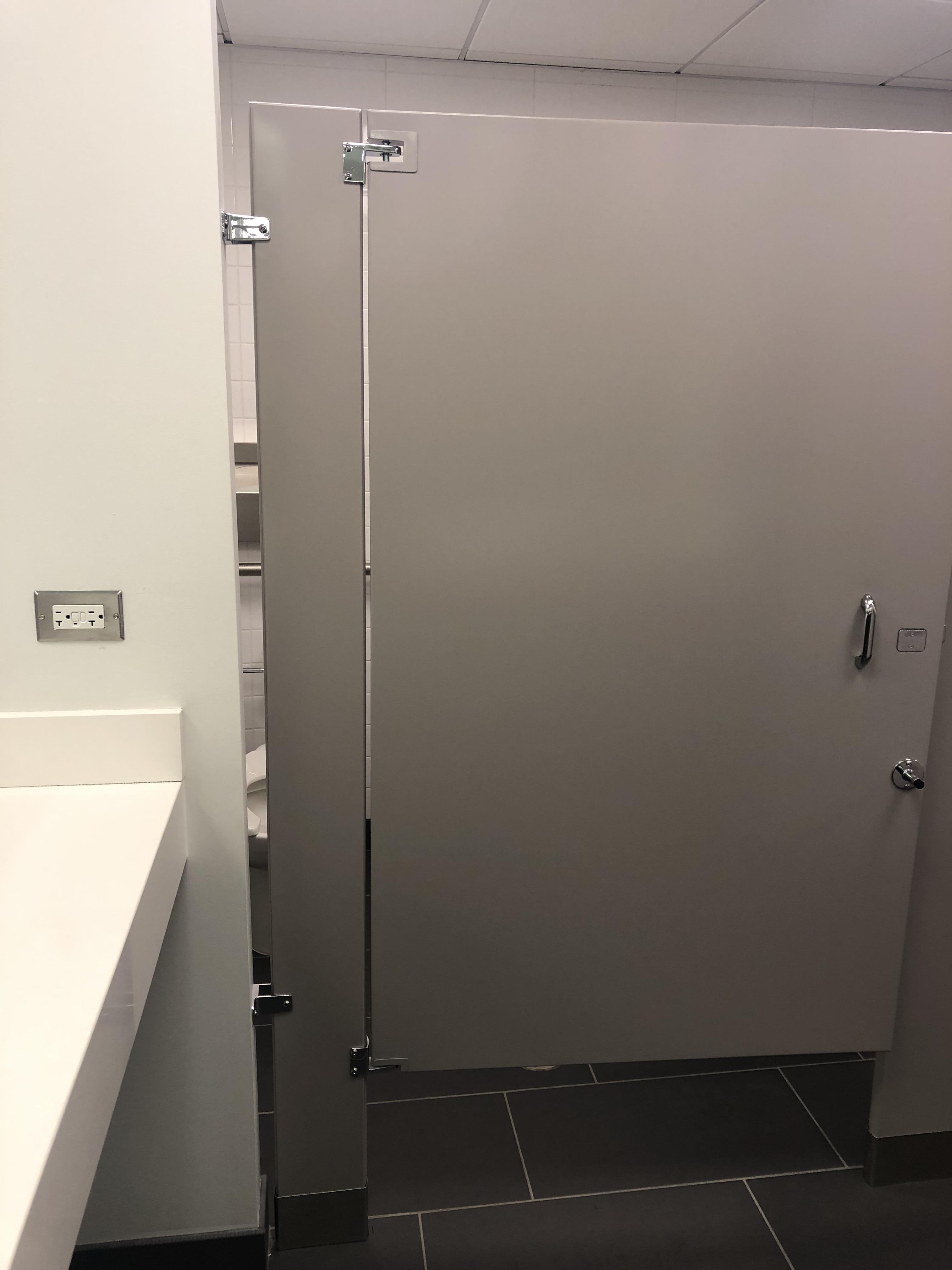 This should be illegal. Work bathroom. r/CrappyDesign