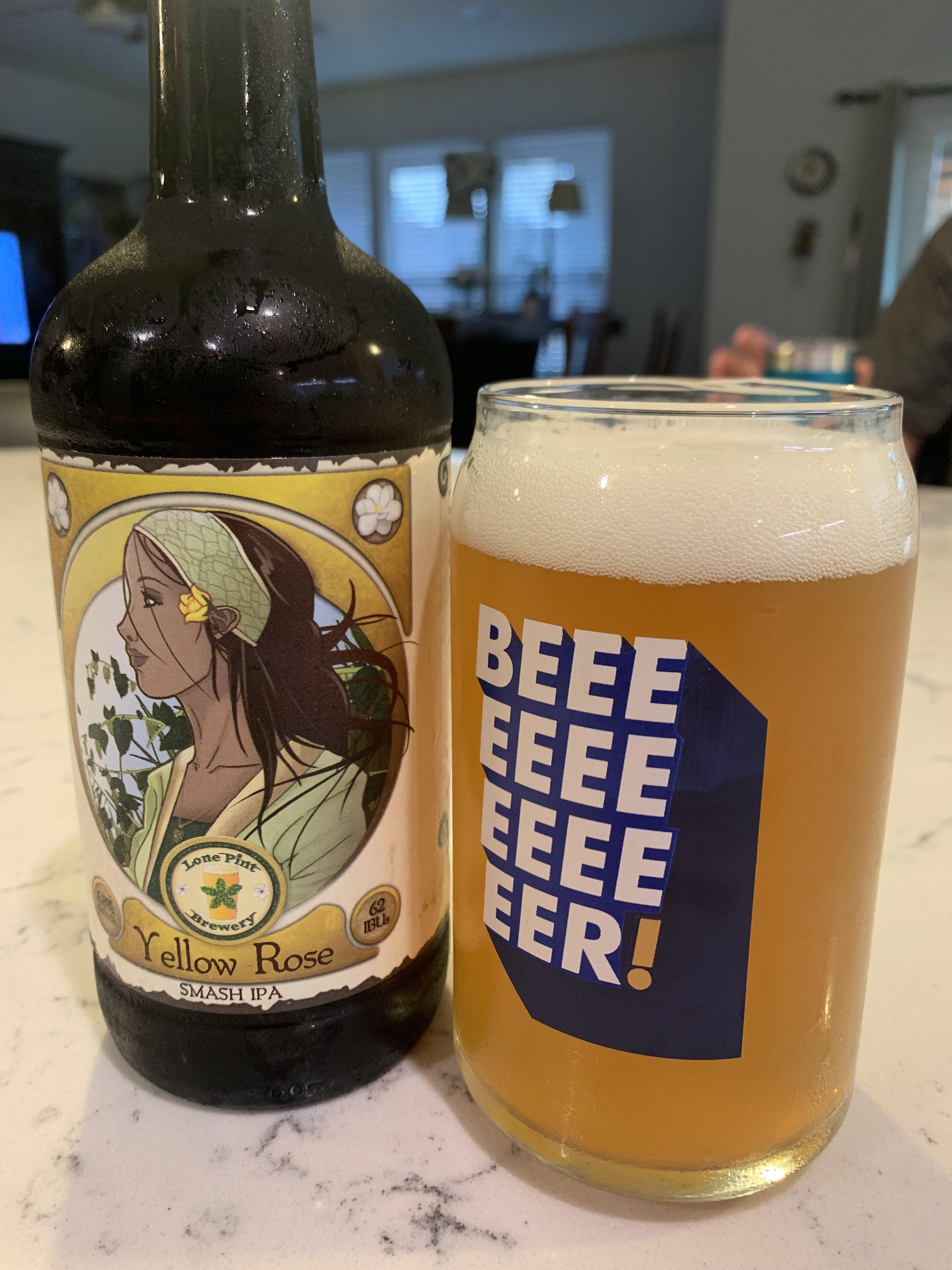 One of the best I’ve had Lone Pint’s Yellow Rose Smash IPA r/CraftBeer