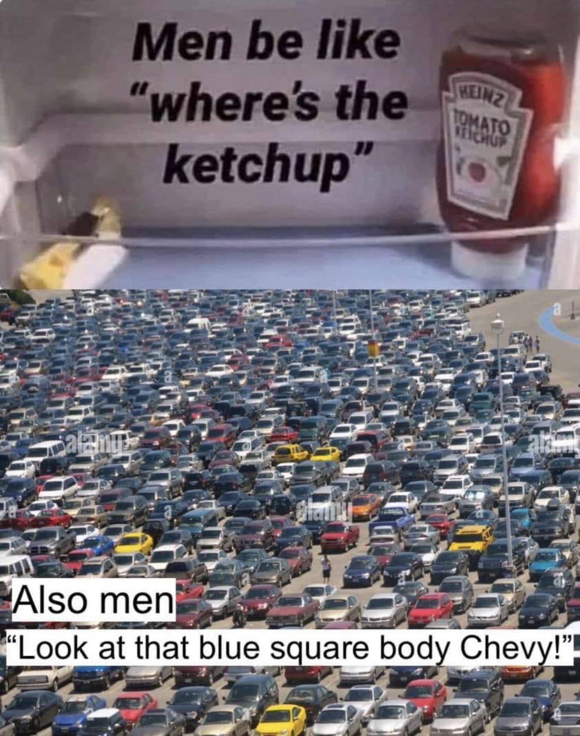 Can you find the ketchup ? r/terriblefacebookmemes