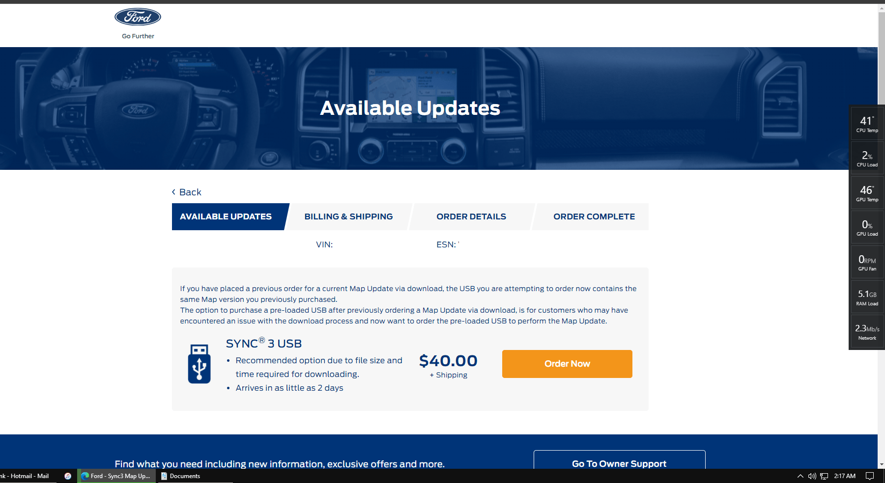 Ford Sync Map Update Free Ford doesnt update the maps when you update sync. Its a seperate