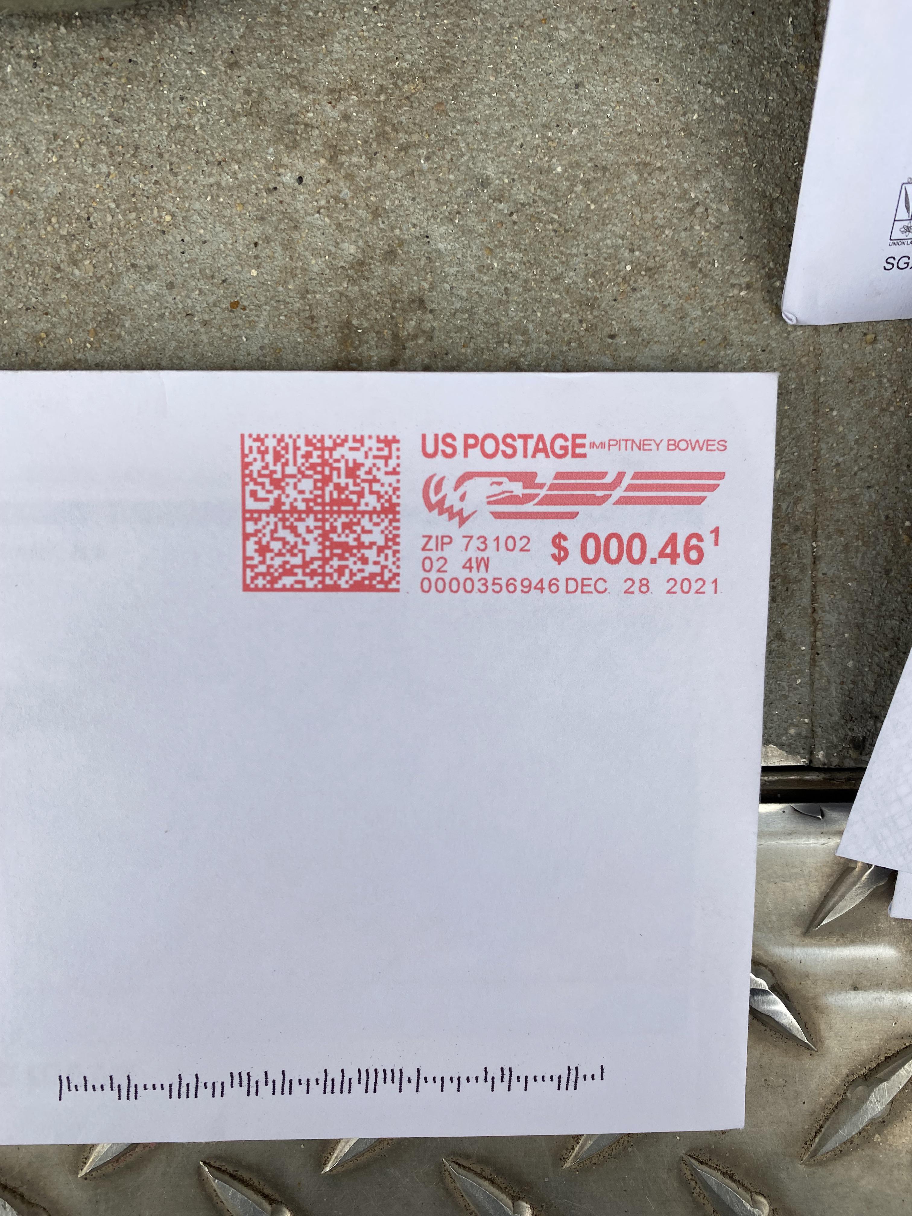 Can these be considered as outgoing mail? I have some customers who