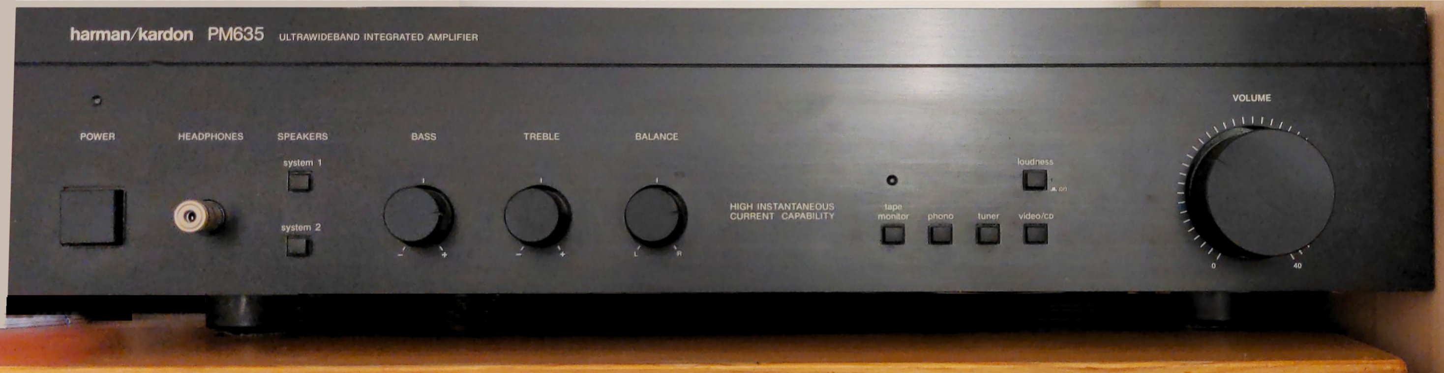 Harman Kardon PM635 amplifier manufactured c1988 r/BuyItForLife