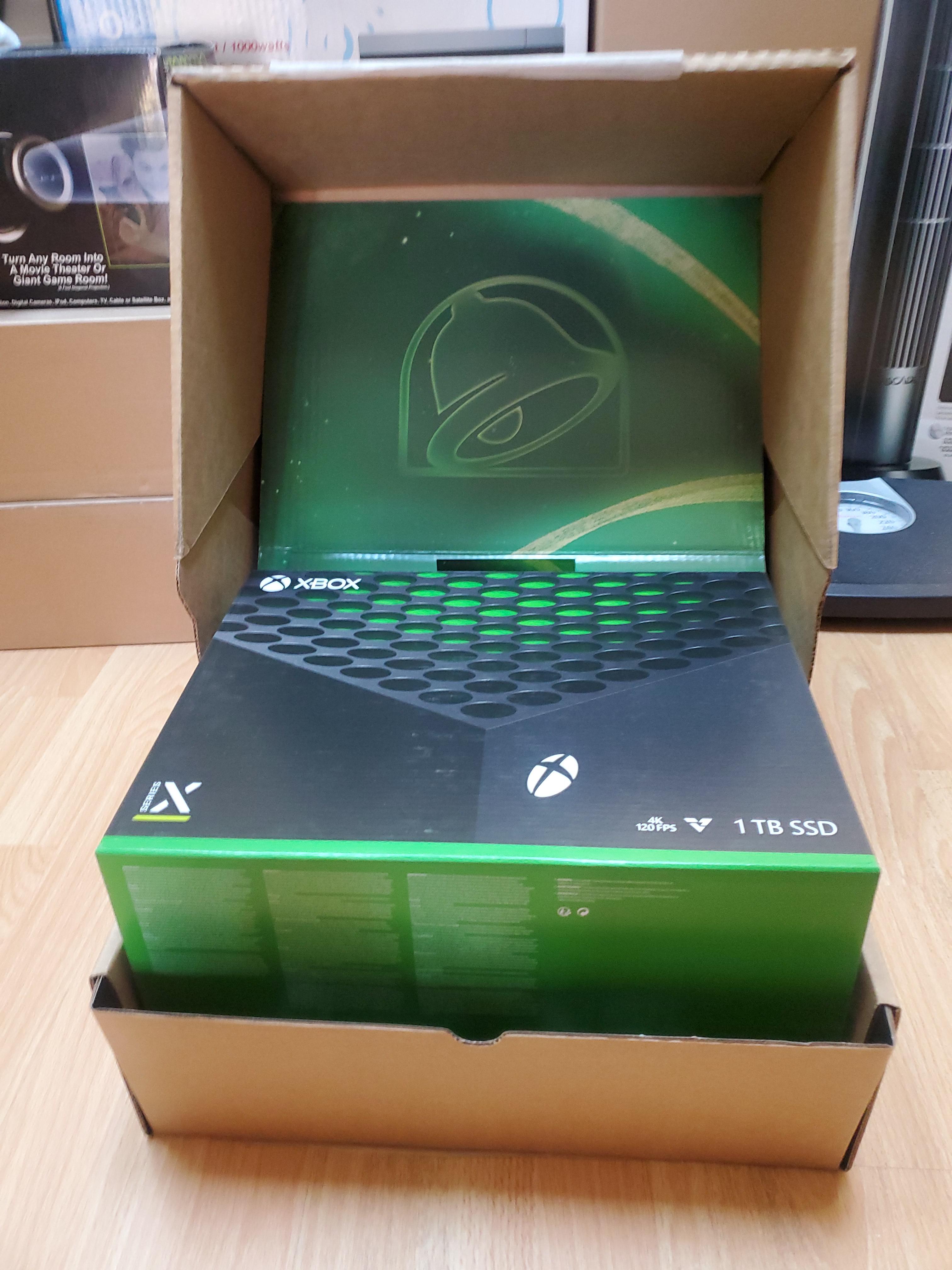 I just got an Xbox series X from Tacobell! r/LivingMas