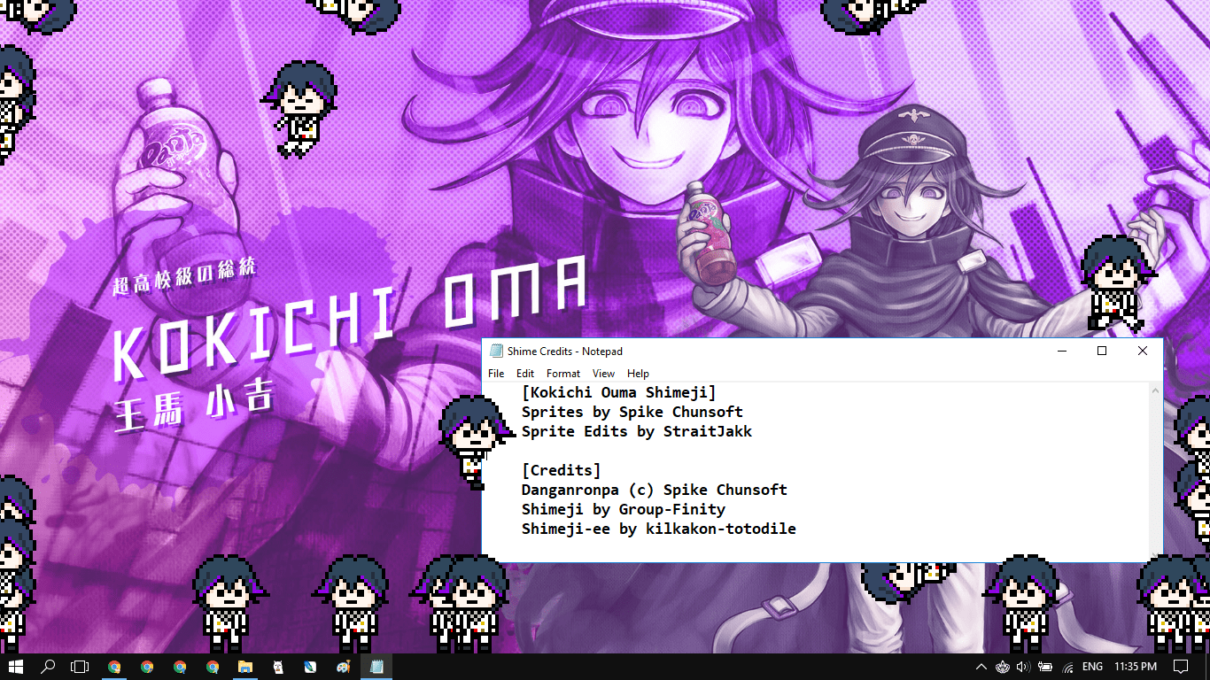 [DRv3] Kokichi Shimeji r/danganronpa