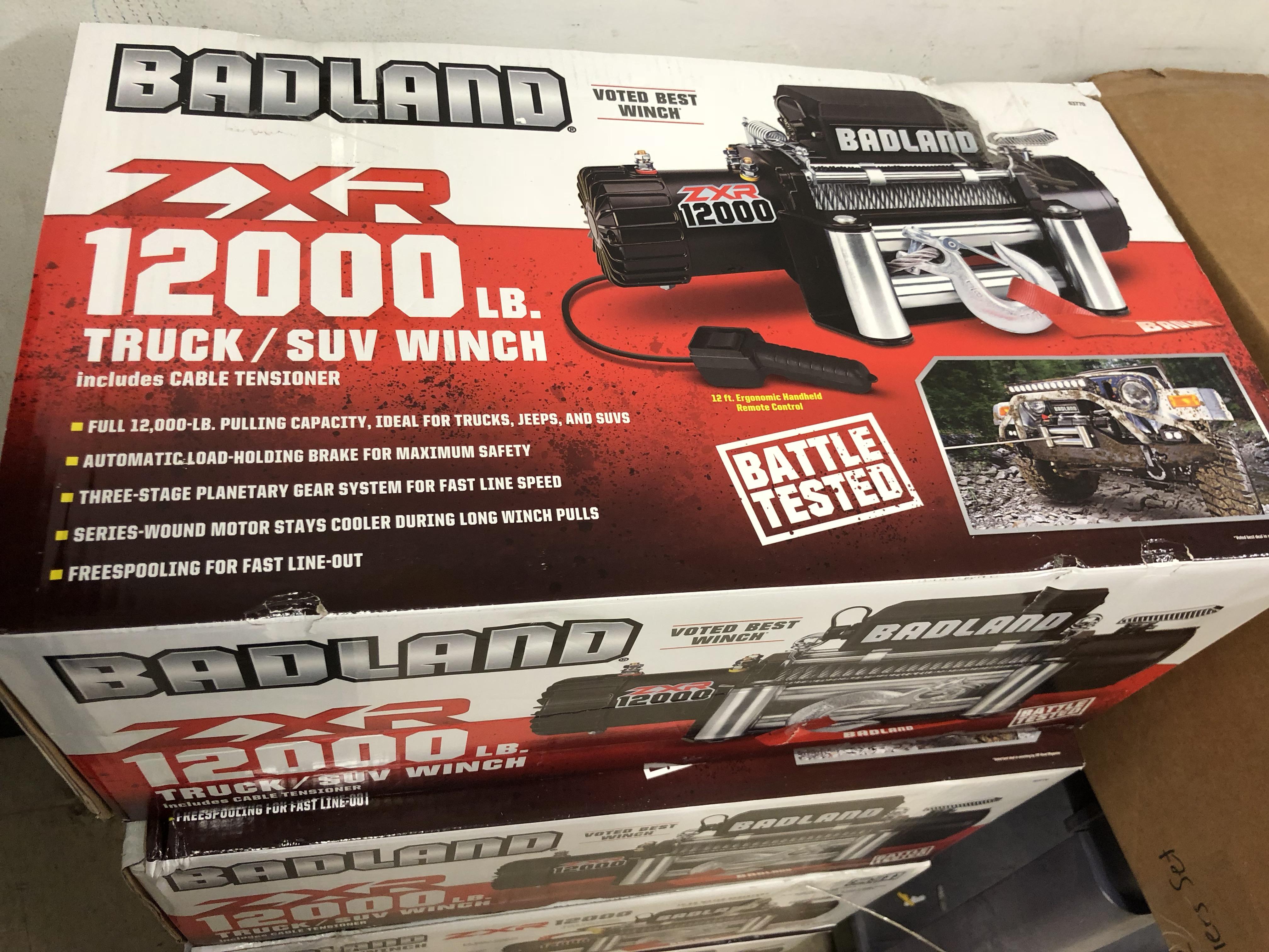 New winch. Will be an addition to the regular 12k. : r/harborfreight