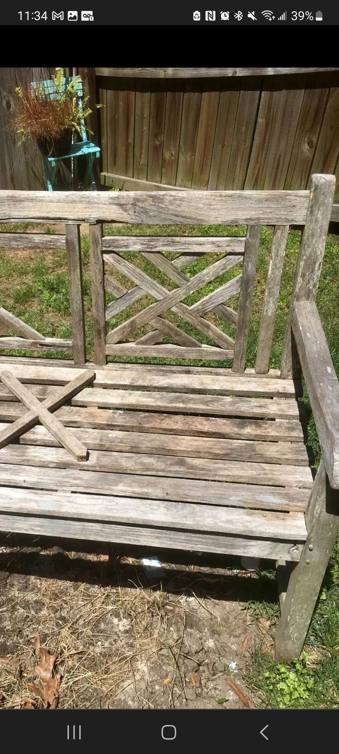 Is this really teak? It says it is.. 35 on marketplace can I do anything to bring it back to