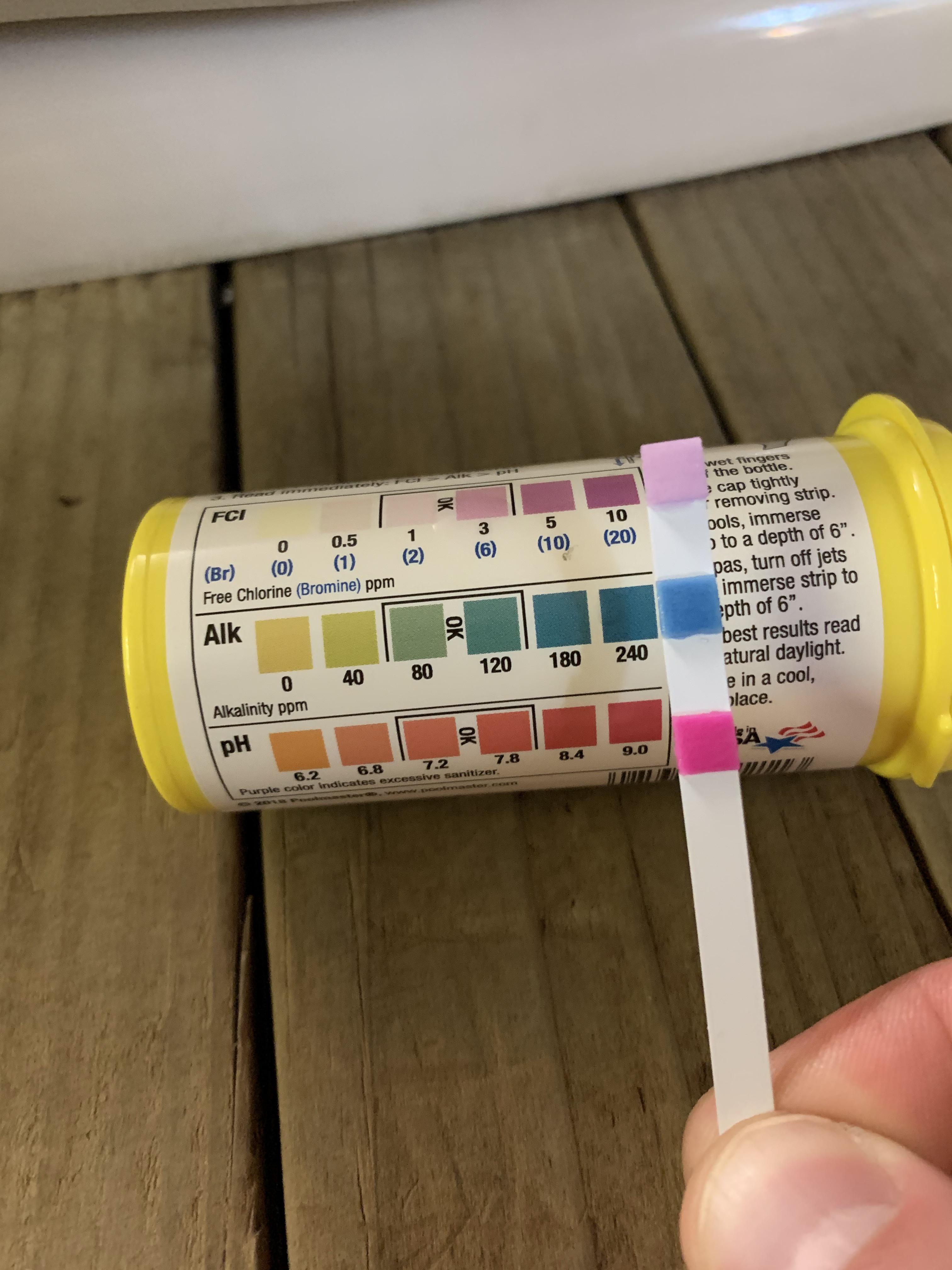 Please help me interpret this hot tub water test. r/hottub