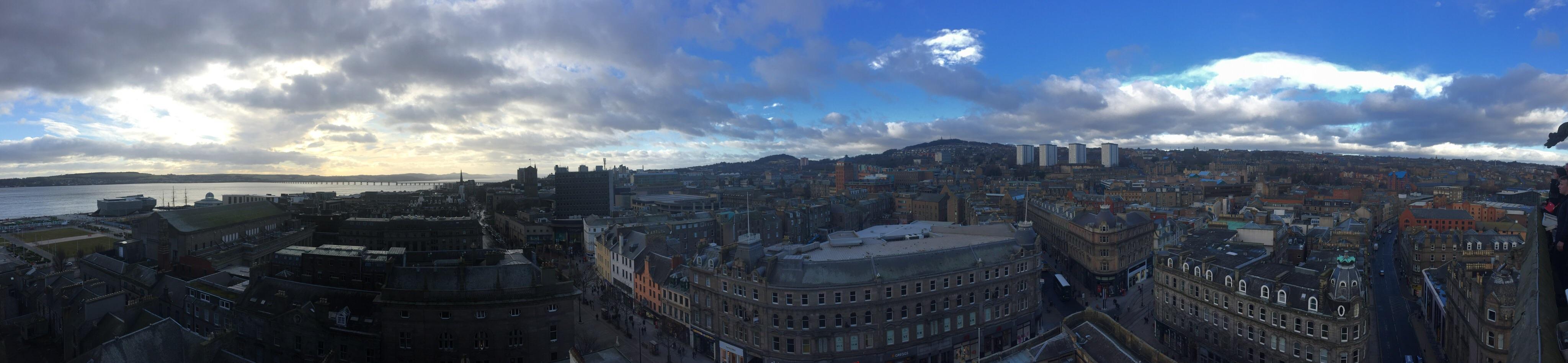 Dundee from St Paul's today r/dundee