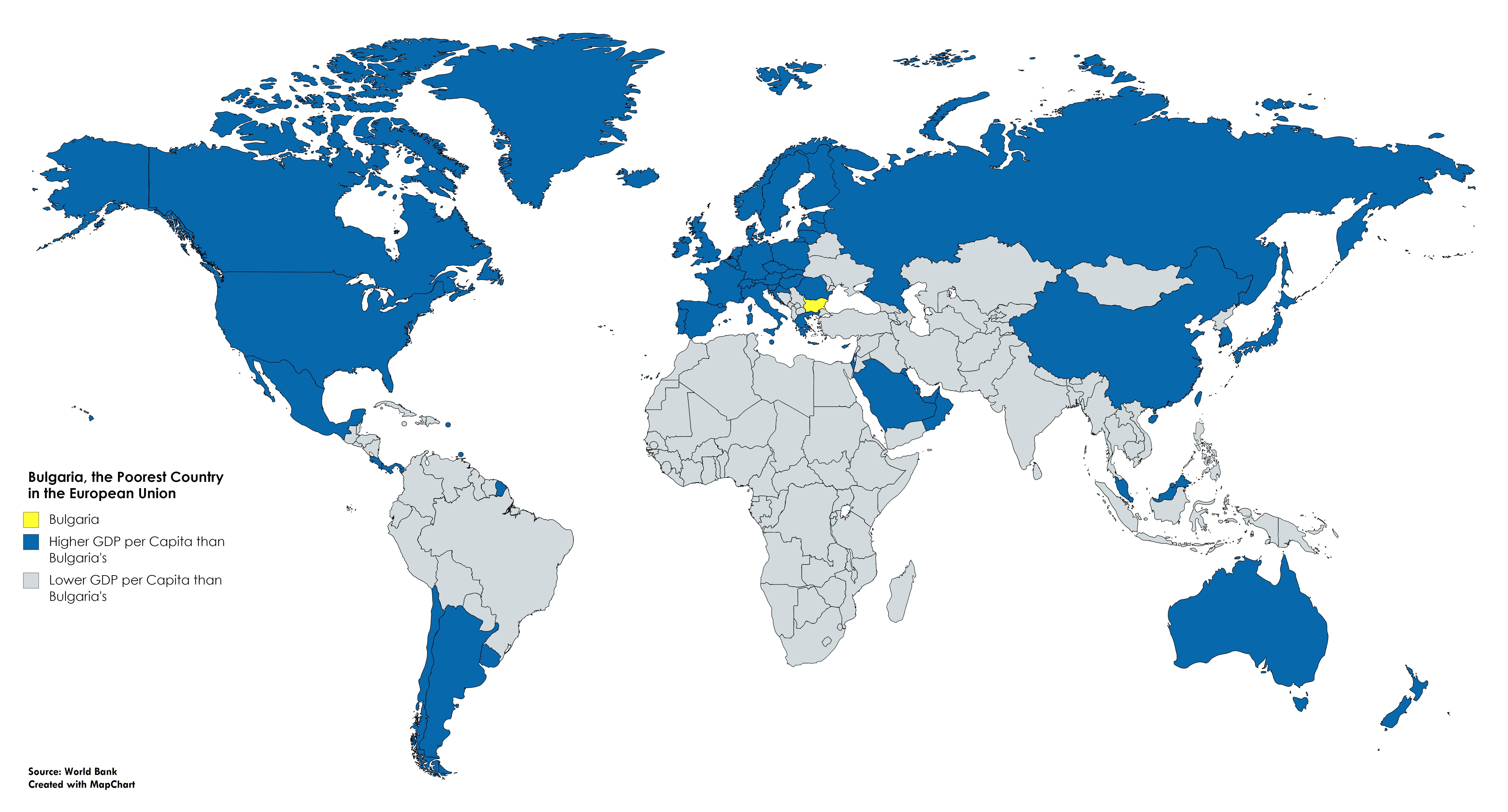 Bulgaria, the Poorest Country in the European Union r/europe