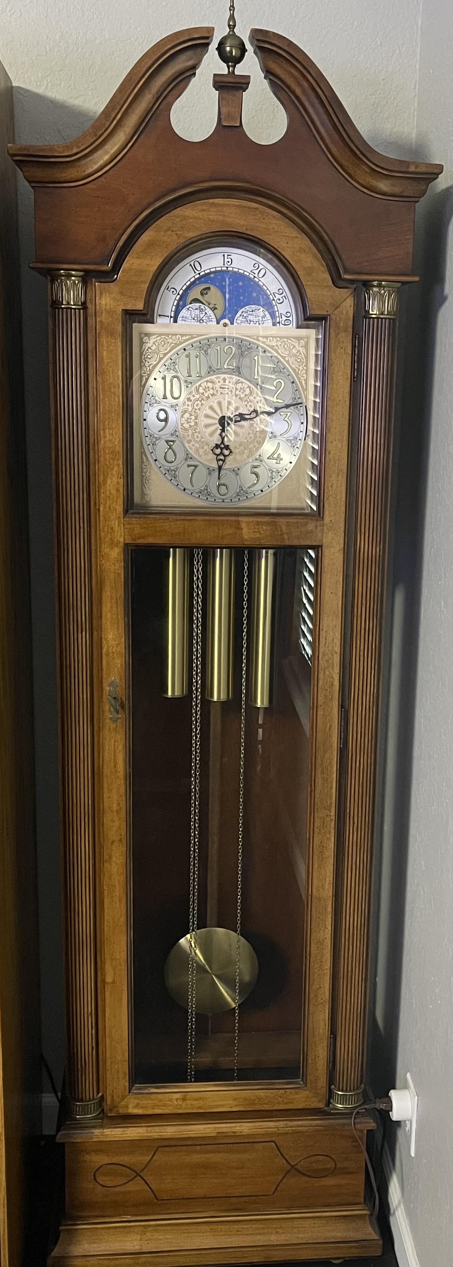 Always wanted a grandfather clock. Picked this “EW or GW movement