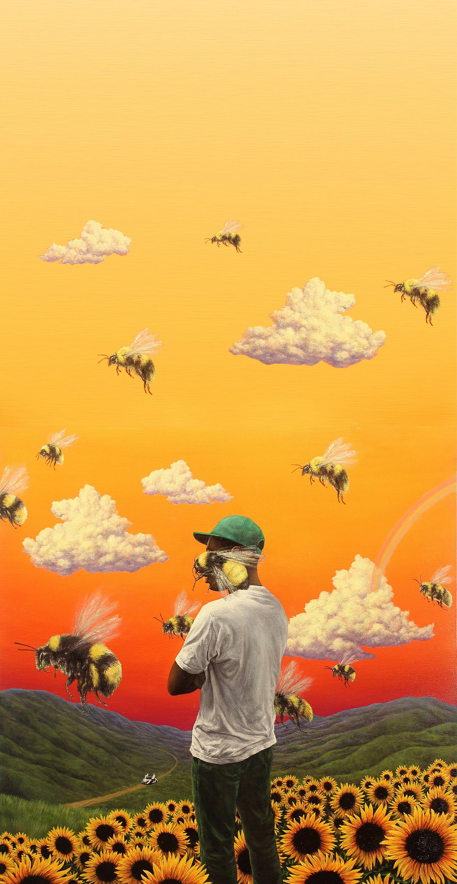 Couldn't find a highres Flower Boy wallpaper so here's an iPhone X one