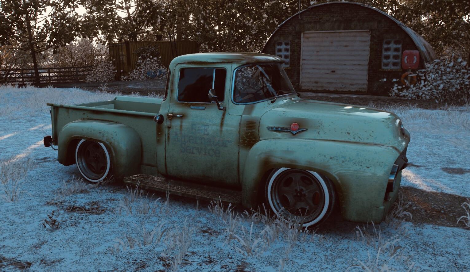 My first Patina Paint job r/ForzaHorizon