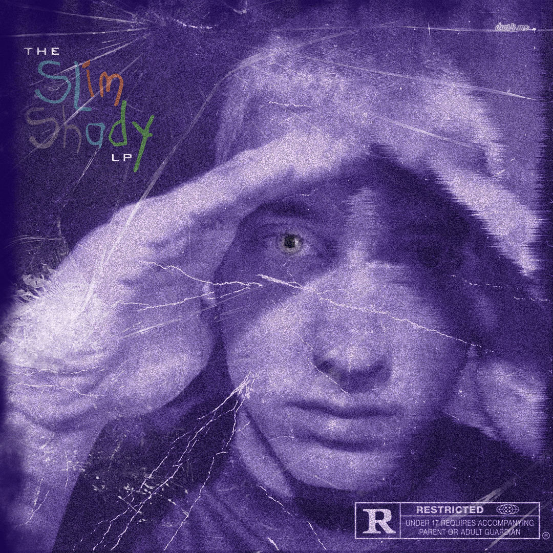 Slim Shady LP Alt Cover by me (RonnieVisual on Instagram) r/Eminem