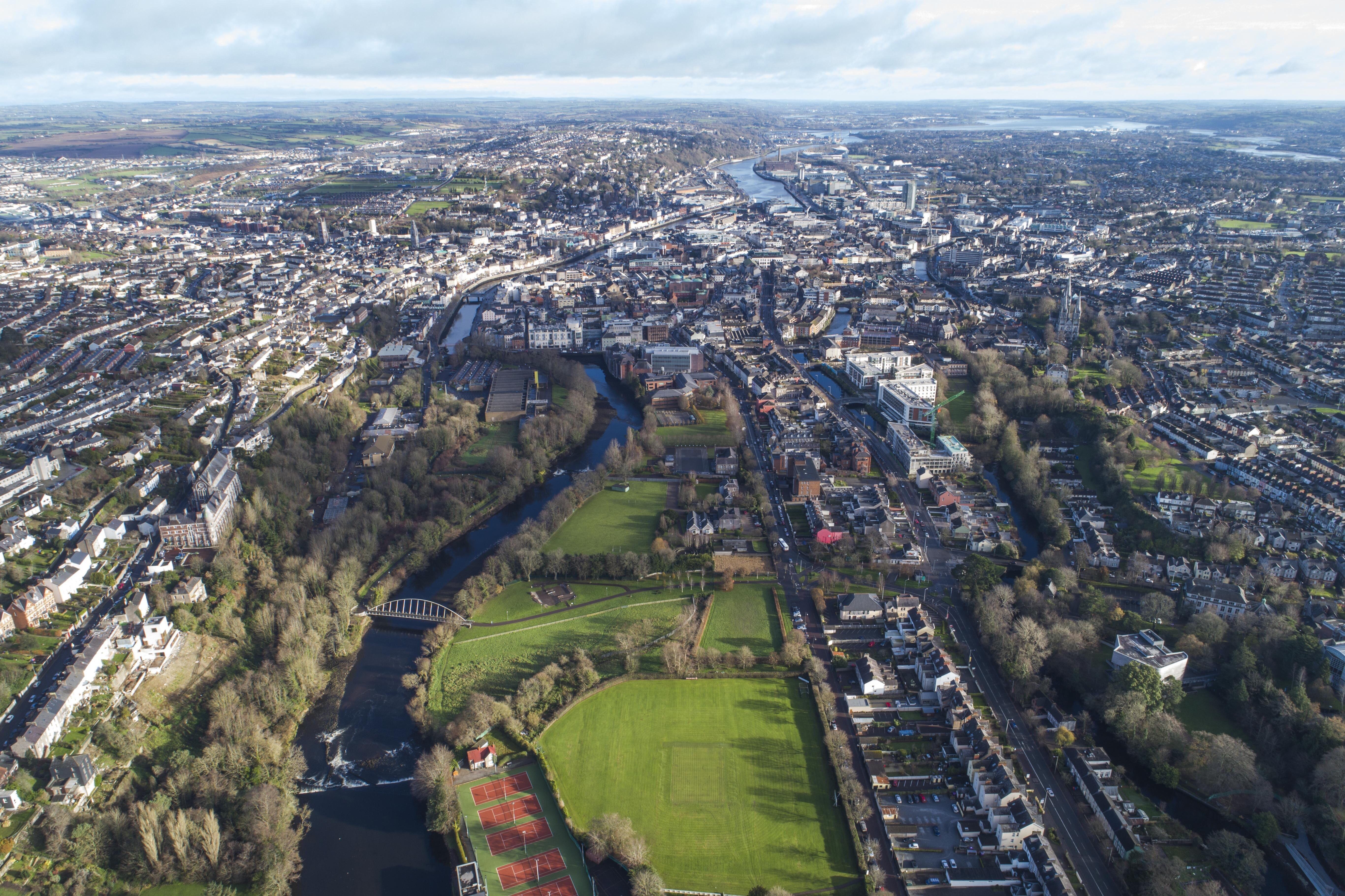 Cork from the air r/ireland